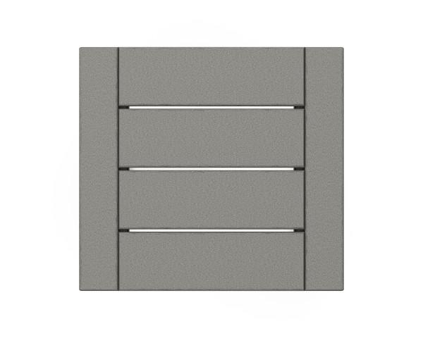 Polywood EDGE End Table - Durable Outdoor & Indoor Side Table - Perfect for Patio, Deck, Poolside, and Living Room Use