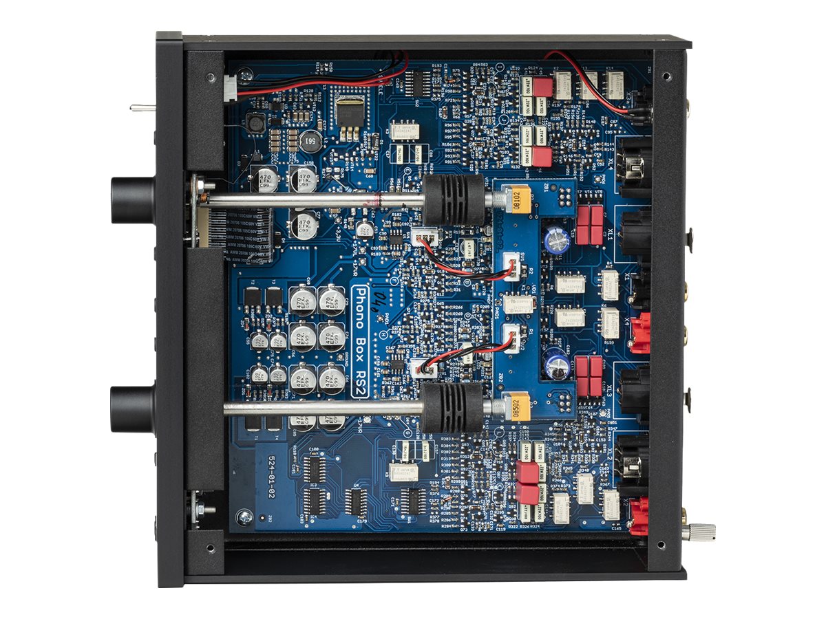 Pro-Ject Phono Box RS2 High-End Phono Preamplifier - MM/MC Cartridge Compatible, Ultra-Low Noise - Perfect for Vinyl Records & Turntable Setup