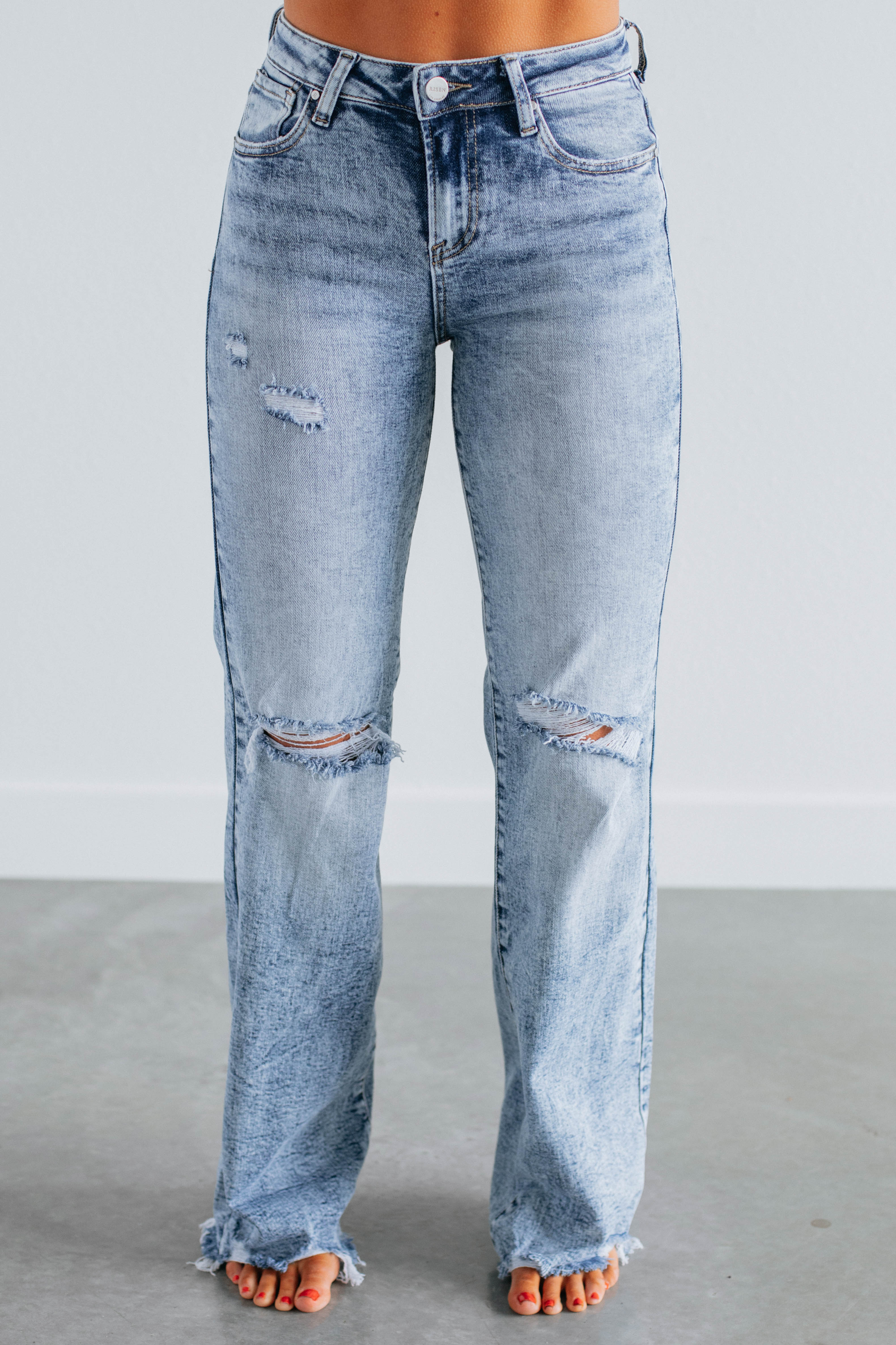 Jazlyn Risen High Waist Skinny Jeans for Women - Stretch Denim Pants, Comfortable & Stylish (Karma Collection) | Perfect for Casual Wear, Office & Night Out