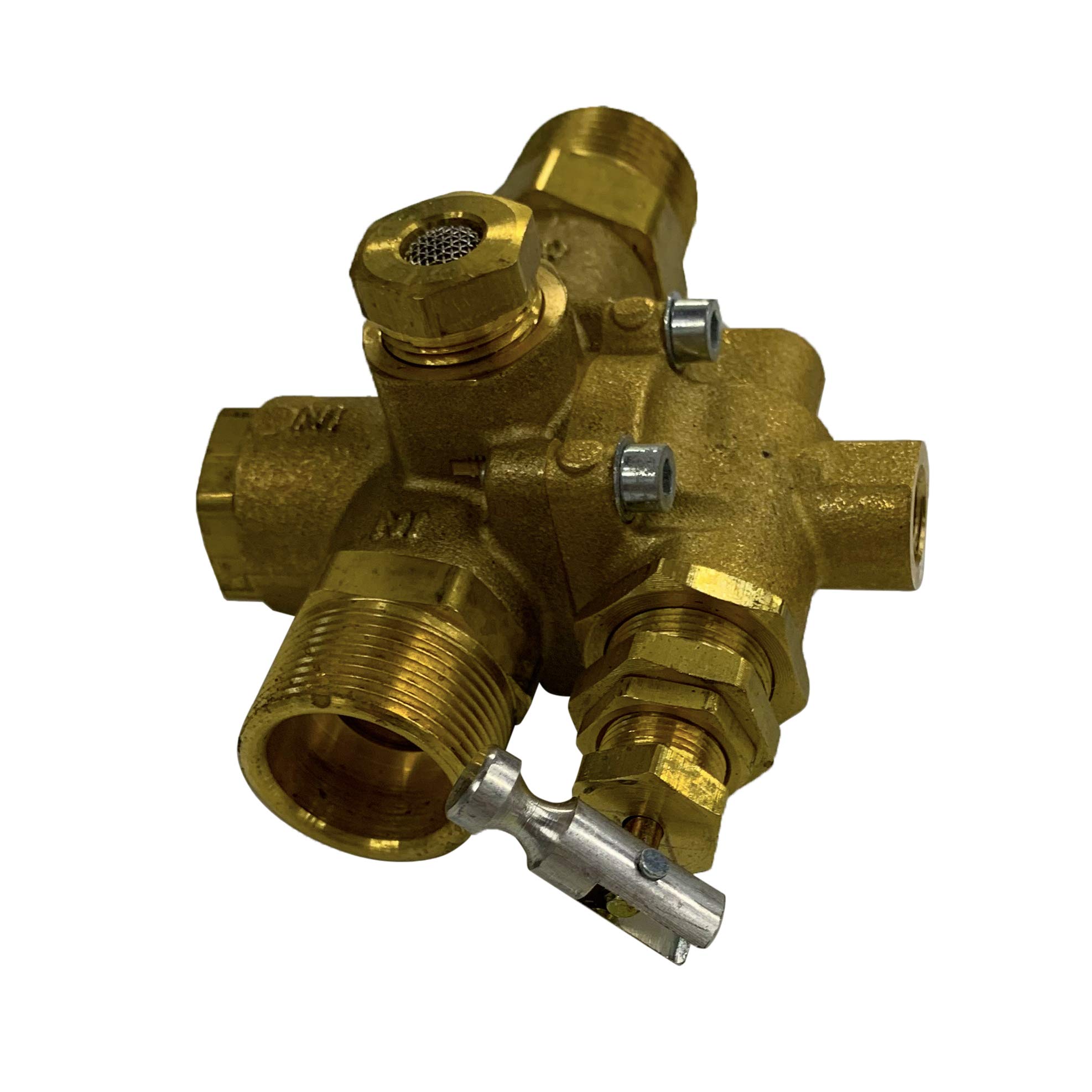 High Pressure Gas Air Compressor Unloader Check Valve Combo Kit - 145-175 PSI, 3/4