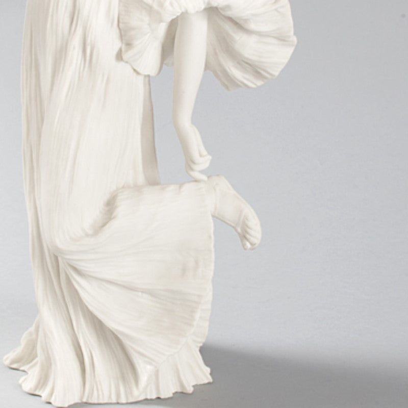 Agathon Léonard Danseuse au Cothurne Bisque Ceramic Sculpture - Elegant French Art Deco Figurine for Home Decor, Collectible Antique Display & Gift for Art Lovers