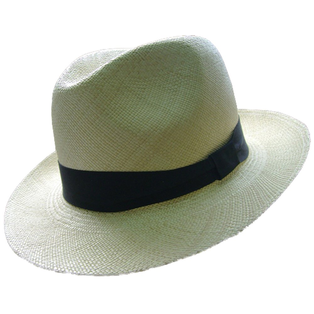 Premium Gamboa Original Panama Hat for Men & Women - UV Protection UPF 50+ Sun Hat - Lightweight Straw Fedora for Summer, Beach, Travel & Outdoor Activities
