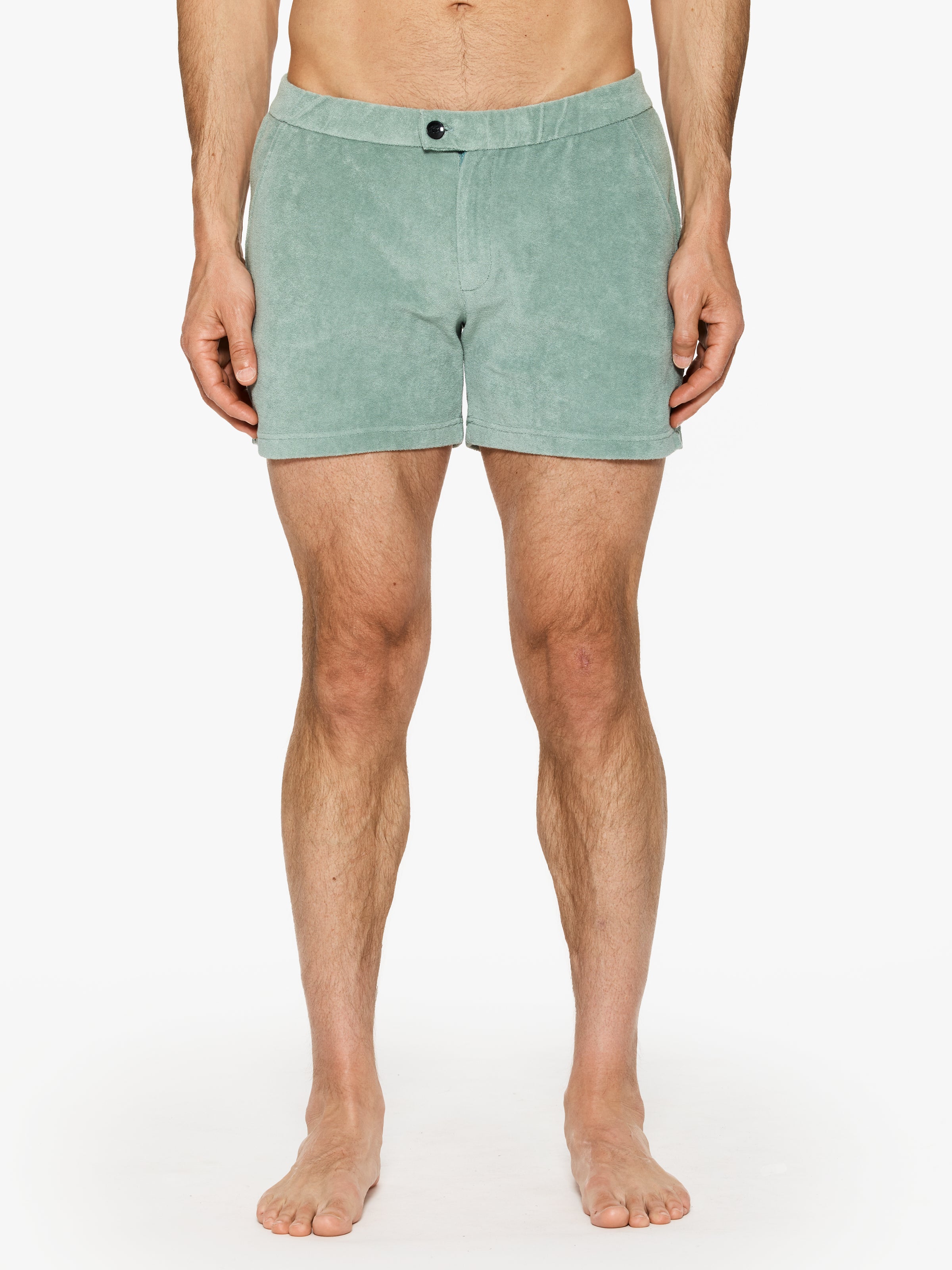 Ron Dorff Men's Cotton Terry Tennis Shorts - Breathable & Comfortable for Sports, Gym & Casual Wear
