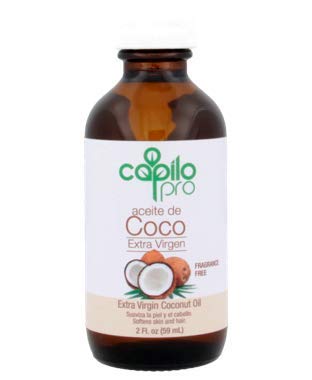 Organic Extra Virgin Coconut Oil for Hair & Skin Care - 2 oz Bottle | Paraben, Sulfate, Silicone & Fragrance Free | Natural Moisturizer for Dry Hair, Scalp Treatment & Body Hydration | Perfect for DIY Beauty Recipes & Massage Therapy