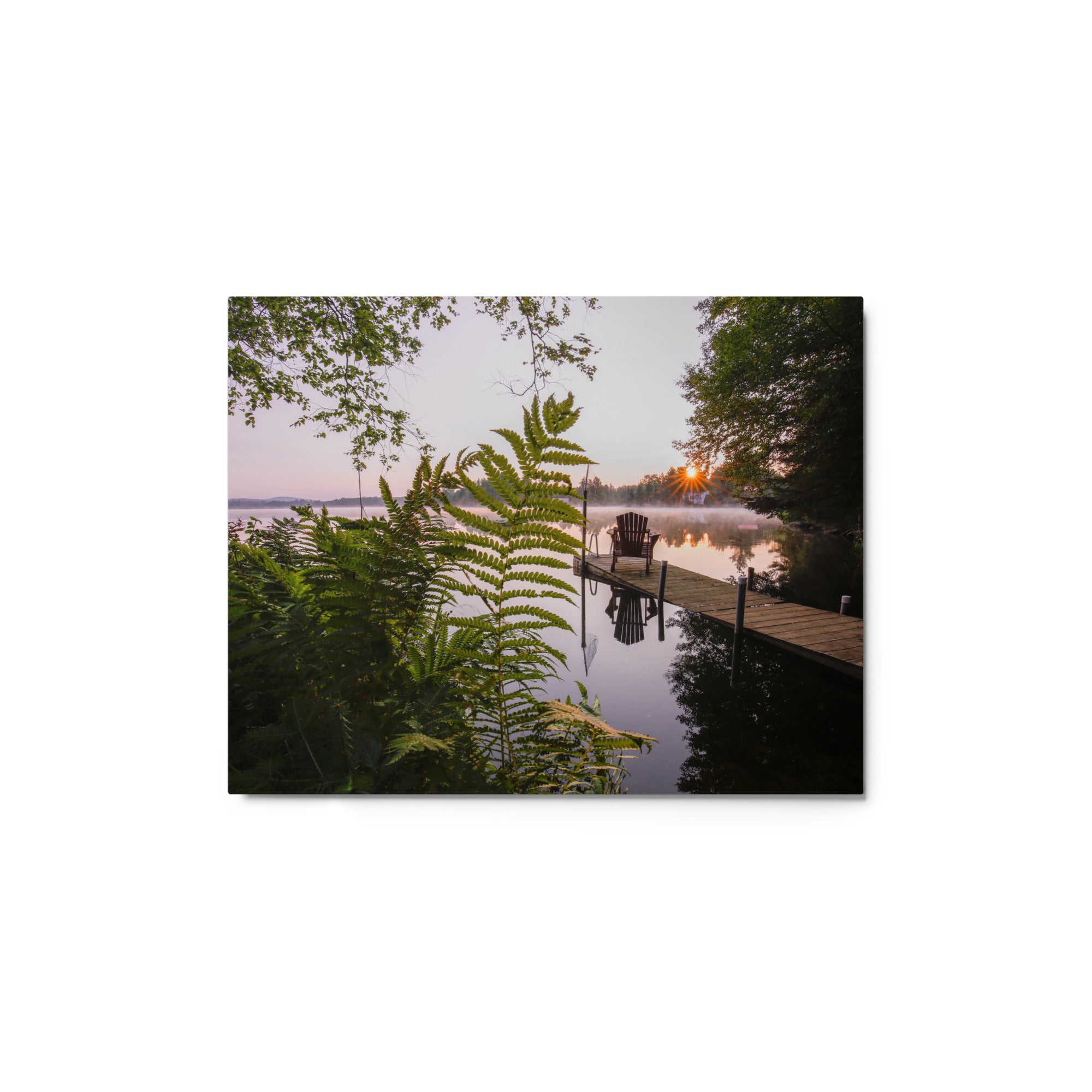Summer Sunrise Metal Print Wall Art - High-Quality Durable Metal Poster for Home & Office Decor - Perfect for Living Room, Bedroom, or Office Wall Decor