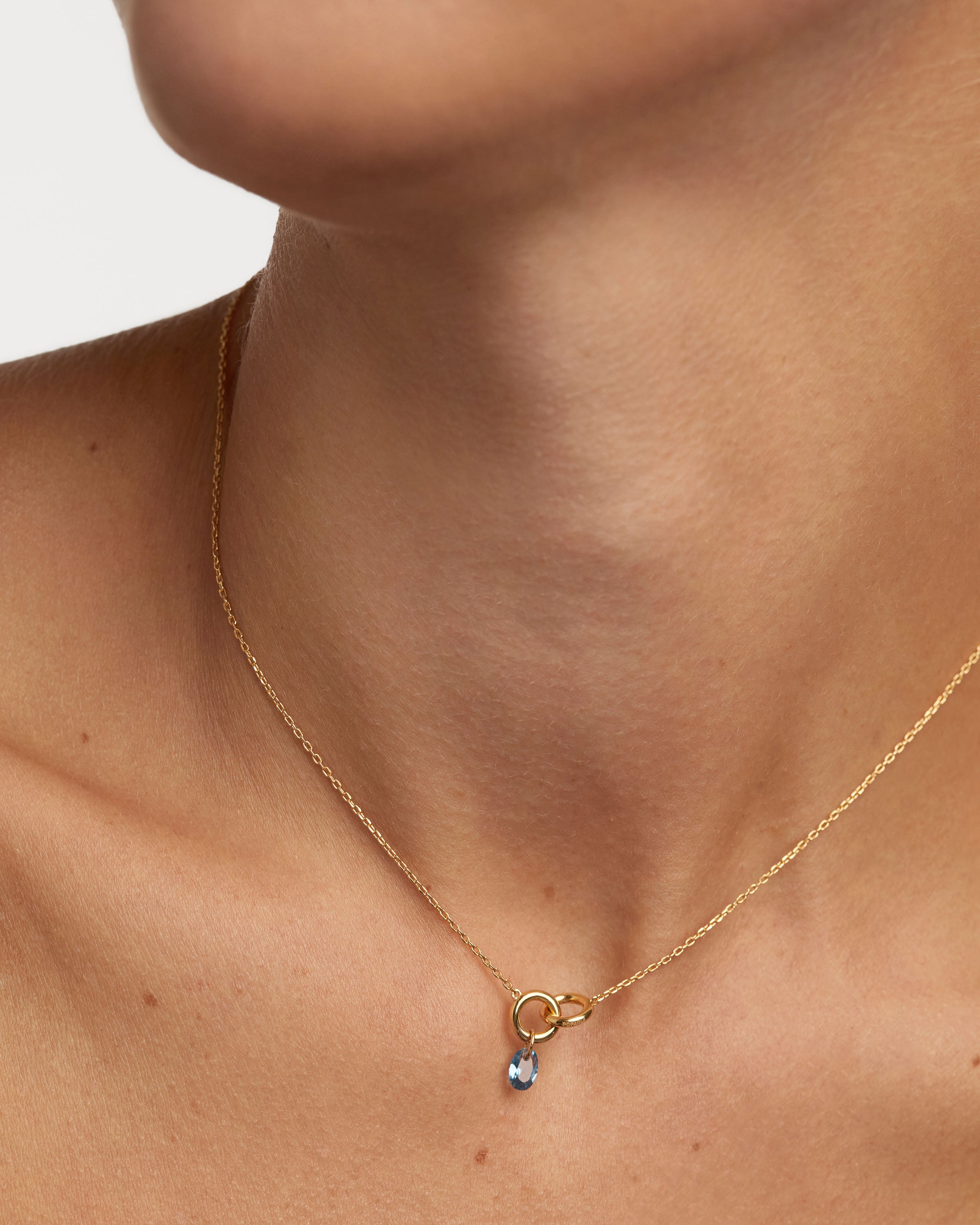 Blue Lily Necklace for Women - Elegant Floral Pendant Jewelry Gift for Her - Perfect for Weddings, Anniversaries & Special Occasions