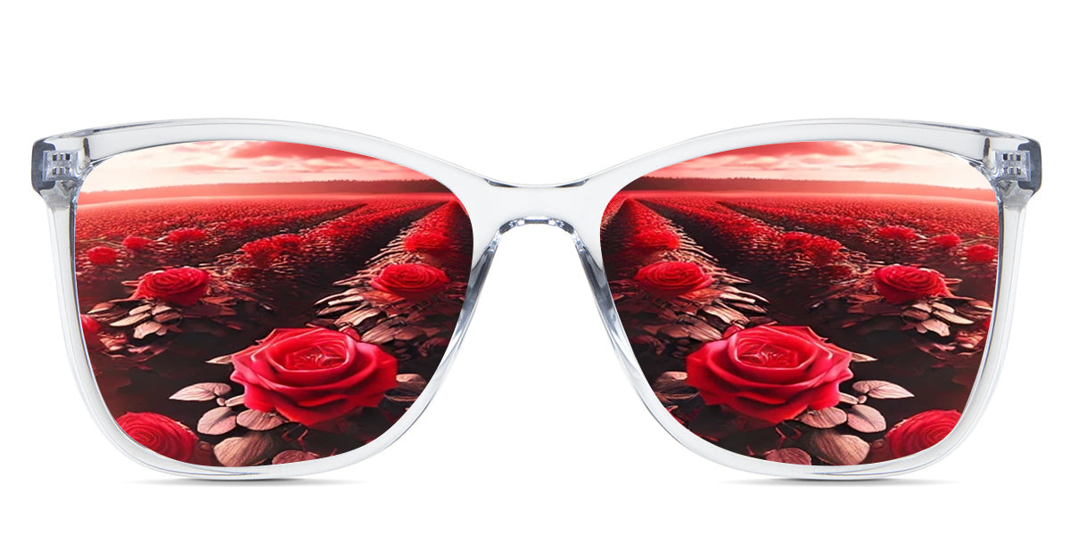 Yassi Women's Prescription Polarized Sunglasses - UV Protection, Fashionable & Comfortable for Driving, Outdoor Activities & Daily Wear