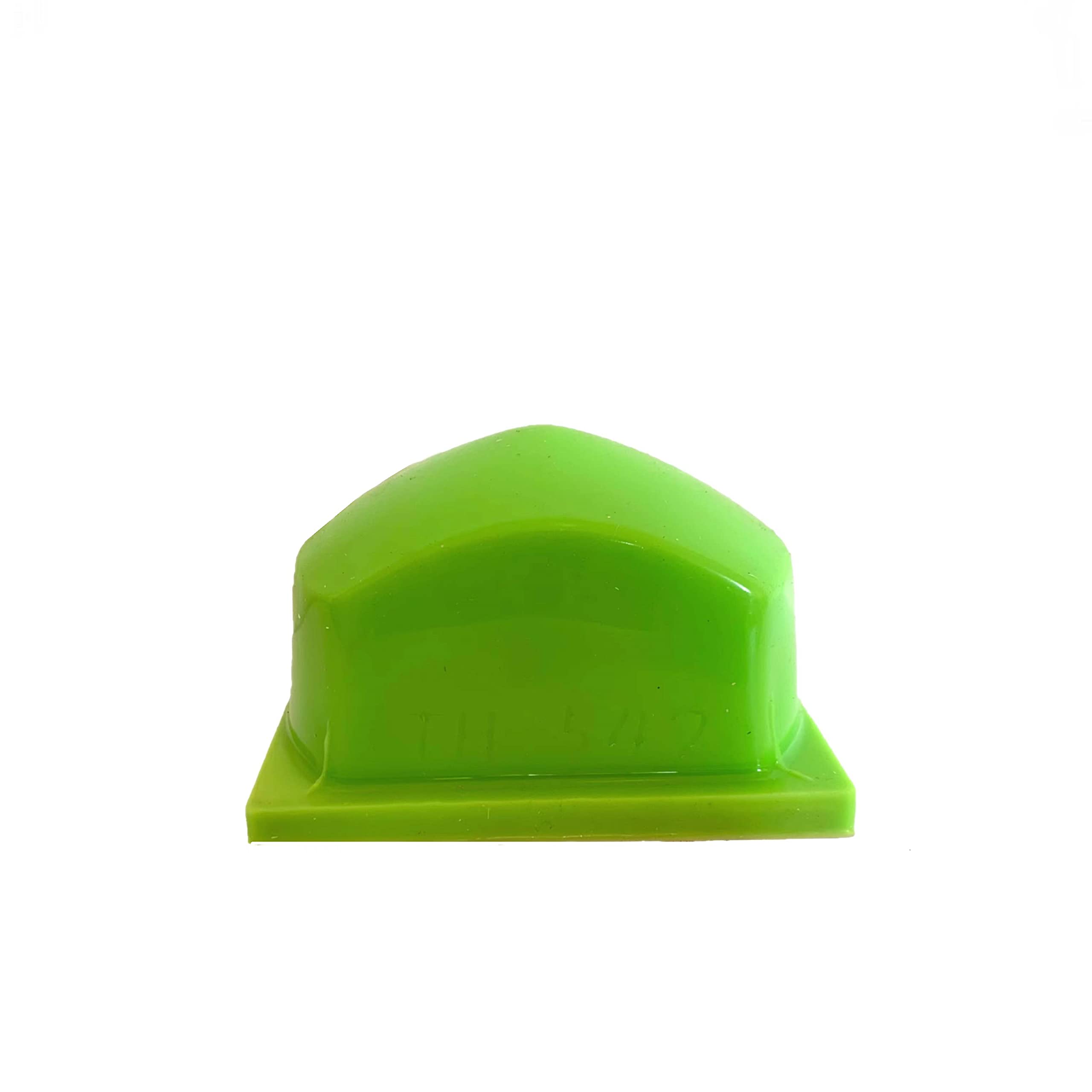 Anti-Static Green Rubber Printing Pad for Silicone Pad Printing Machine - 4 Pack (L90xW58xH62mm) - Ideal for Industrial Printing, Logo Marking & Product Customization