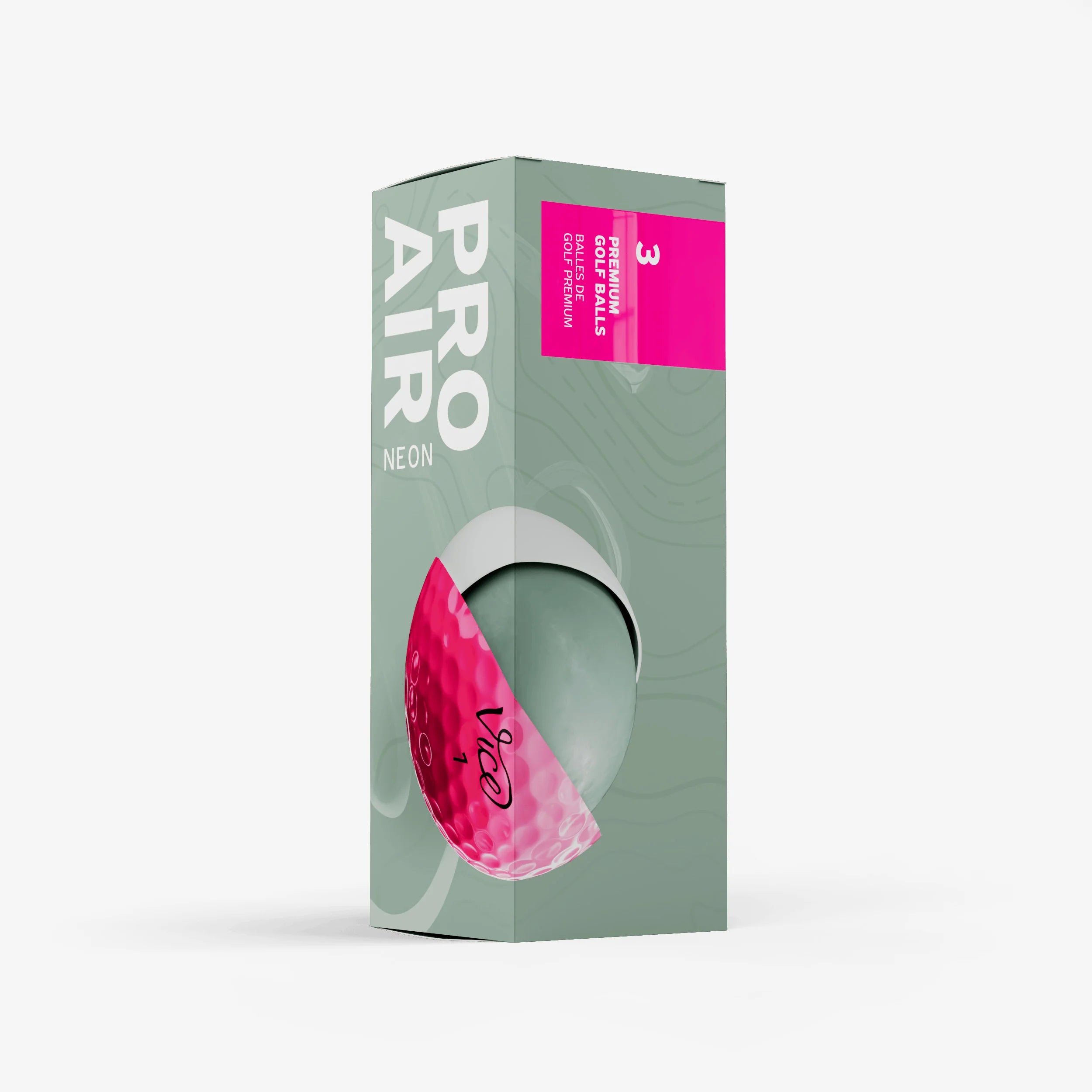 Vice Pro Air Golf Balls - Premium Soft Feel Low Compression Golf Balls for Distance & Control - Perfect for Recreational & Competitive Golfers on the Course