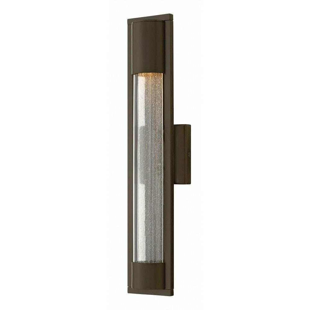 Modern Bronze Outdoor Wall Lantern - 4.75