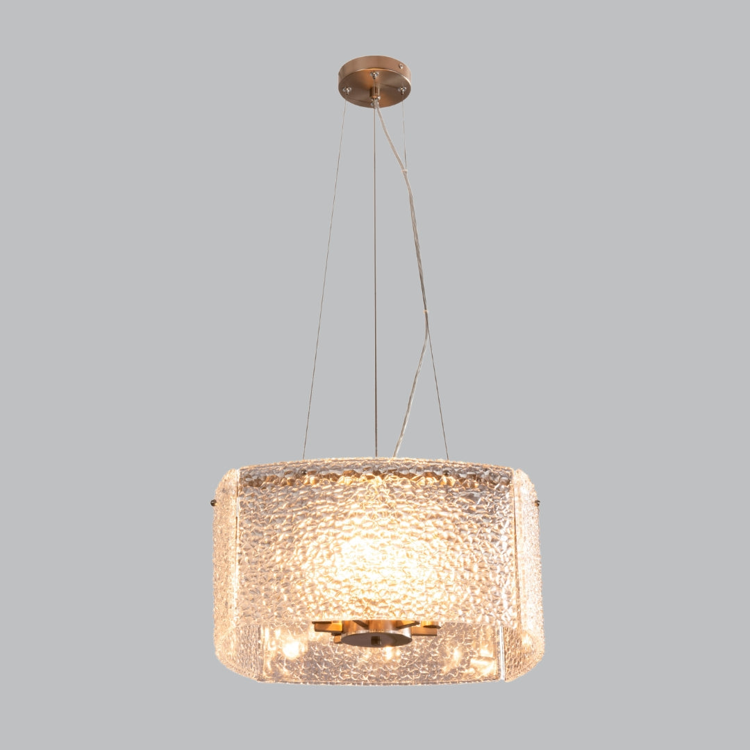 E14 Basil Pendant Light - Vintage Glass Hanging Fixture for Kitchen Island, Dining Room & Bedroom Decor