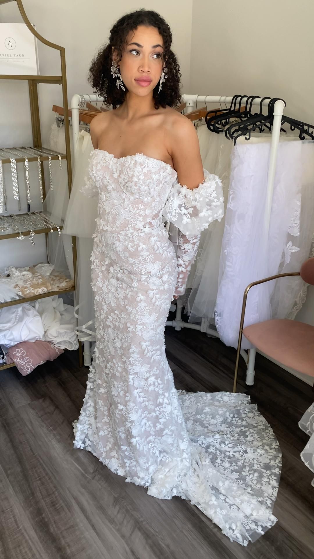 Willowby by Watters Cecilia Wedding Gown - Elegant Lace Bridal Dress for Romantic Ceremonies & Beach Weddings