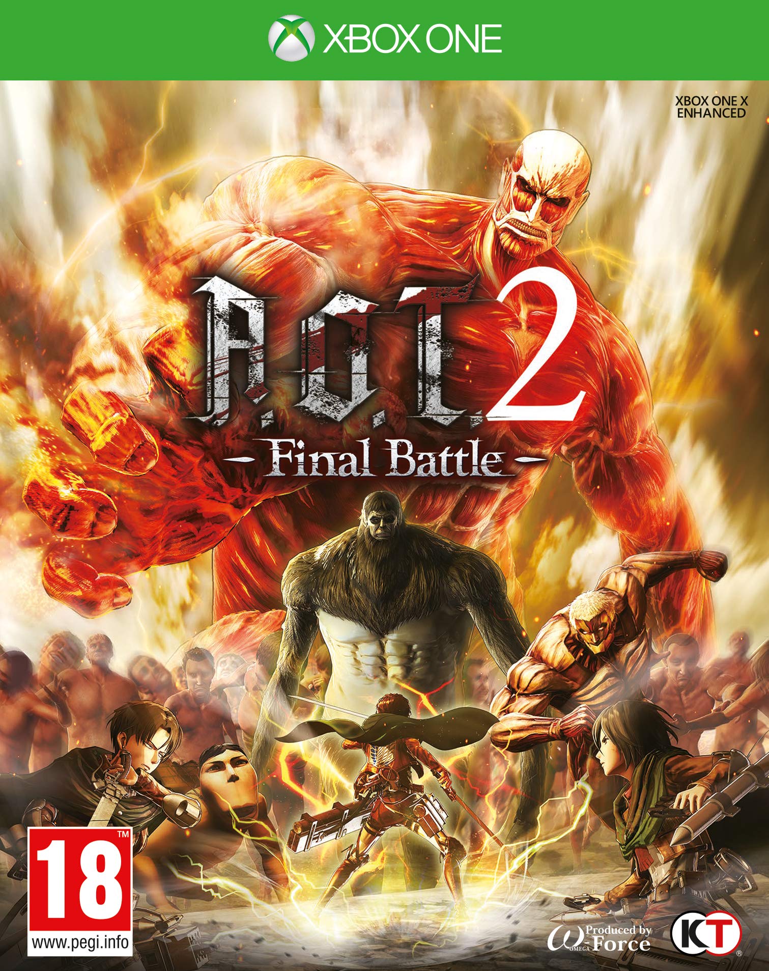 A.O.T.2 Final Battle - Xbox One Game | Action RPG Based on Attack on Titan Anime | Perfect for Anime Fans and Action Game Lovers