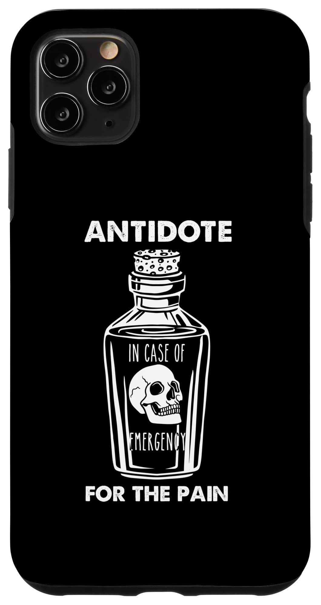 iPhone 11 Pro Max Case - Emergency Skull Design Shockproof Protective Cover for iPhone 11 Pro Max (6.5 Inch) - Perfect for Travel, Work & Everyday Use