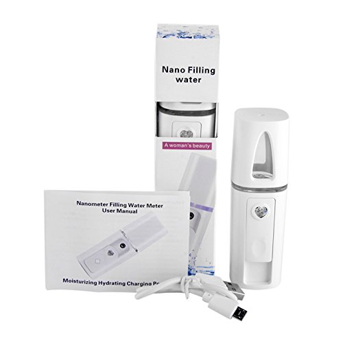 Portable Nano Facial Steamer for Hydrating Skin Care & Spa
