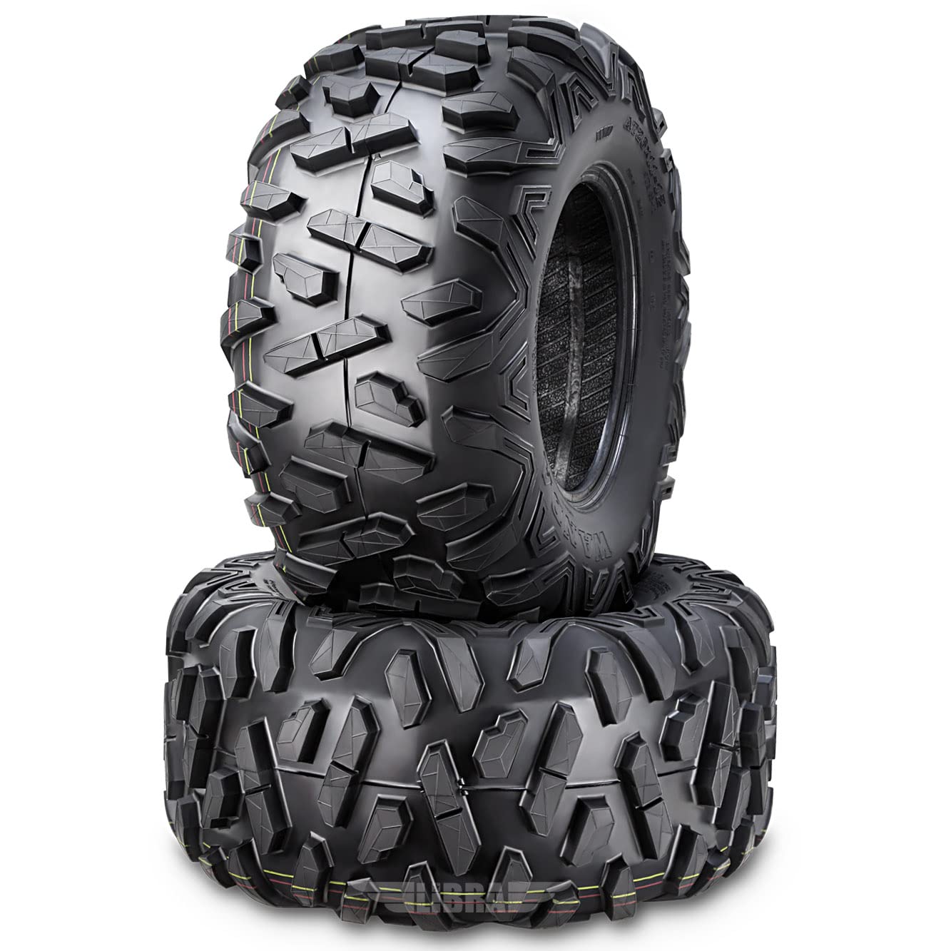 WANDA ATV UTV Tires 27X11-14 6PR All-Terrain Mud Tires for Off-Road Vehicles - Perfect for Trail Riding, Hunting, and Farm Work