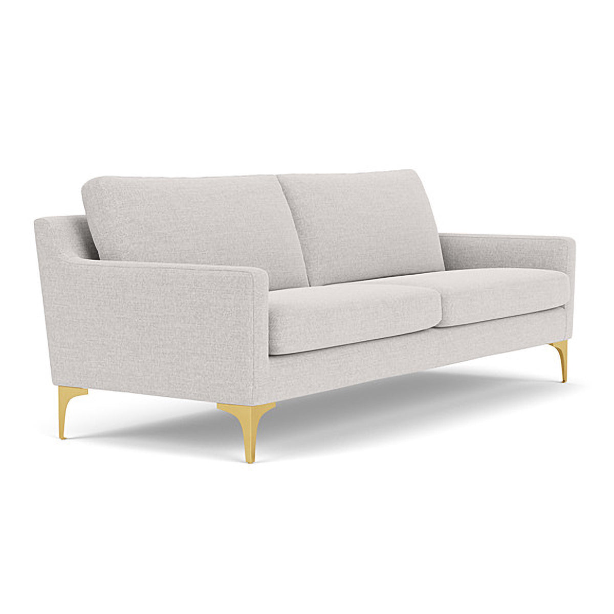 Astha Fabric 3-Seater Sofa - Modern Living Room Furniture for Small Spaces | Comfortable Couch for Apartments, Dorm Rooms & Cozy Homes