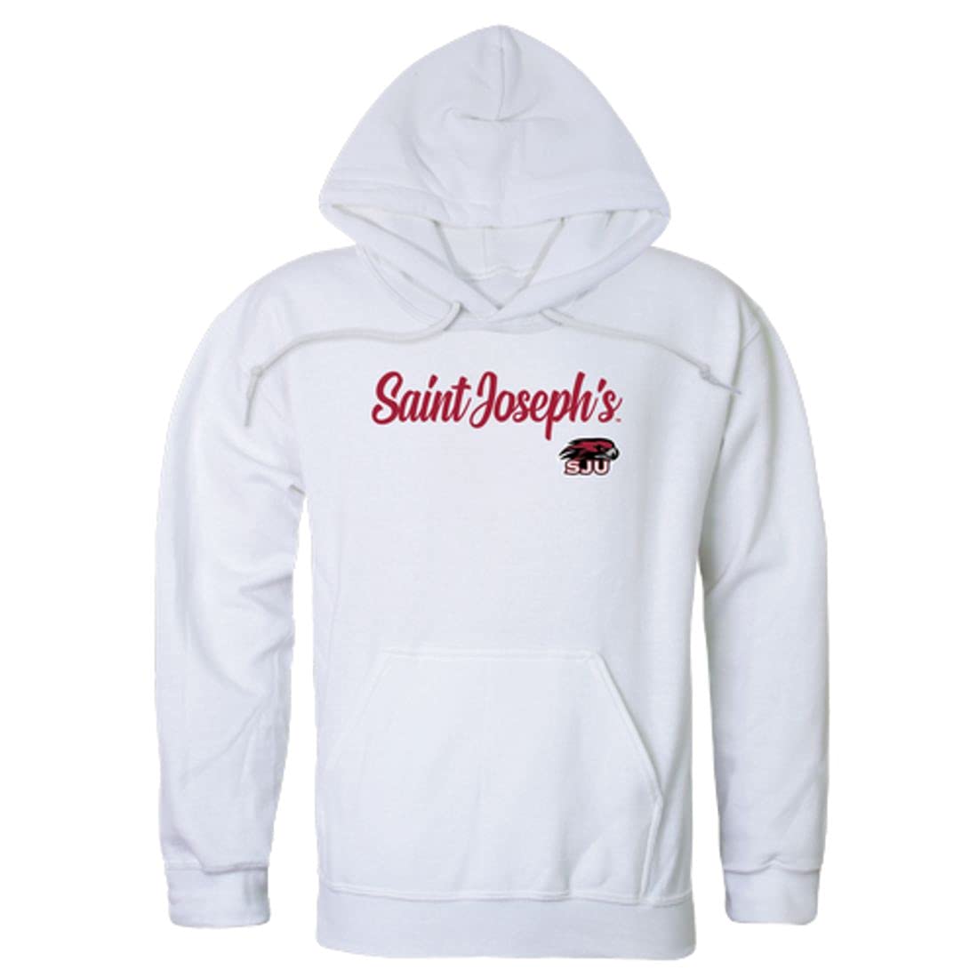 Saint Joseph's University Hawks Men's Script Hoodie Sweatshirt - Comfortable College Apparel for Game Day, Campus Wear & Casual Outfits