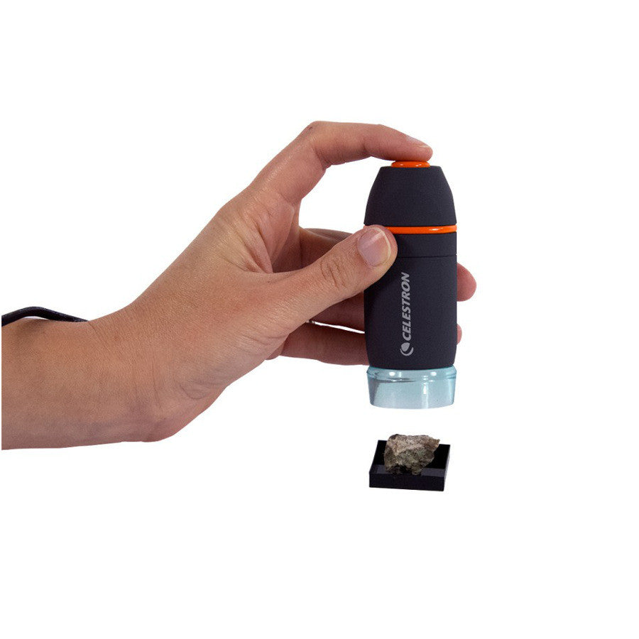 Celestron 44301 Handheld Digital Microscope with 2MP Camera - Portable USB Microscope for Coin Collecting, Jewelry Inspection & Science Education