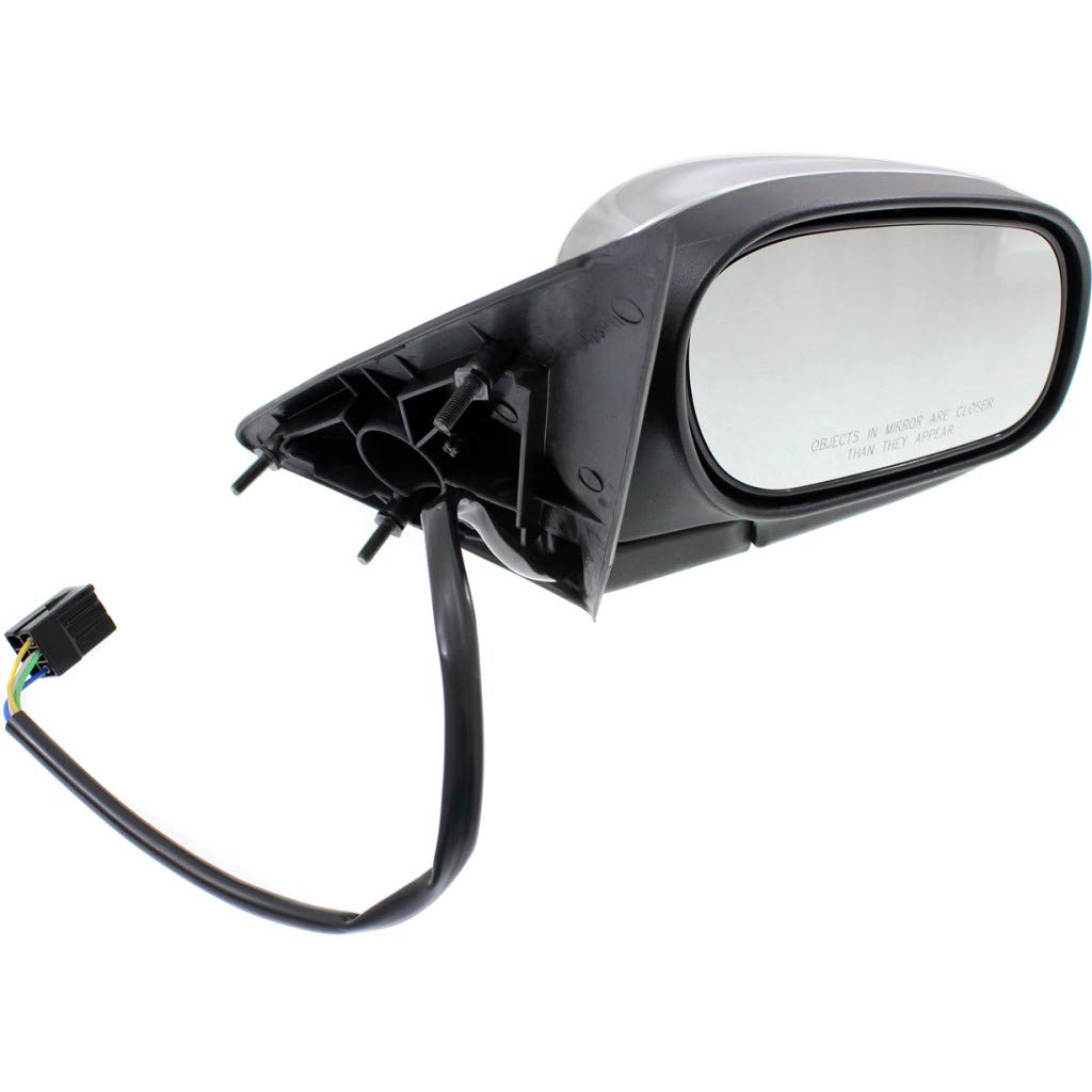 1998-2008 Mercury Grand Marquis Passenger Side Power Rear View Mirror - Chrome Non-Heated Replacement with Cover | OEM Part# FO1321415 6W7Z17682AA-PFM | Perfect for Daily Driving & Car Restoration Projects