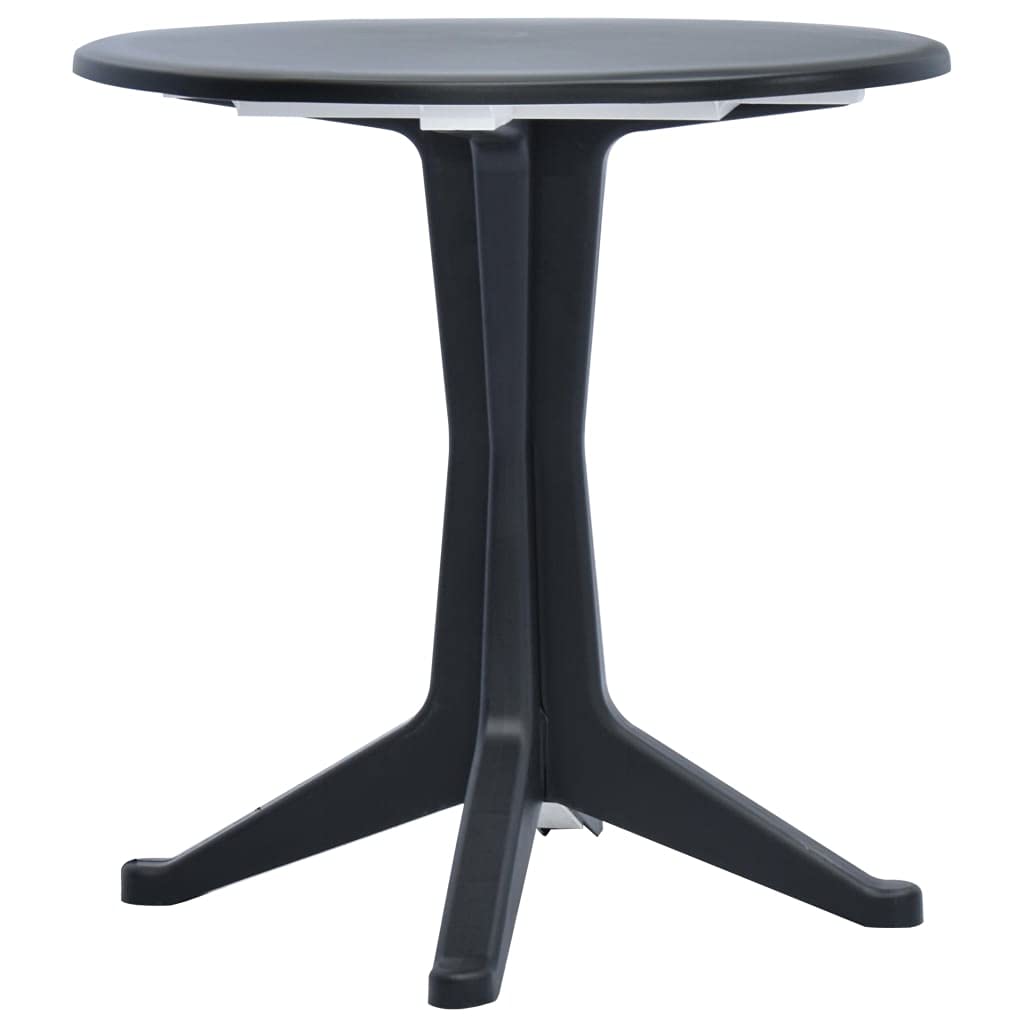 Outdoor Plastic Patio Dining Table - 27.6