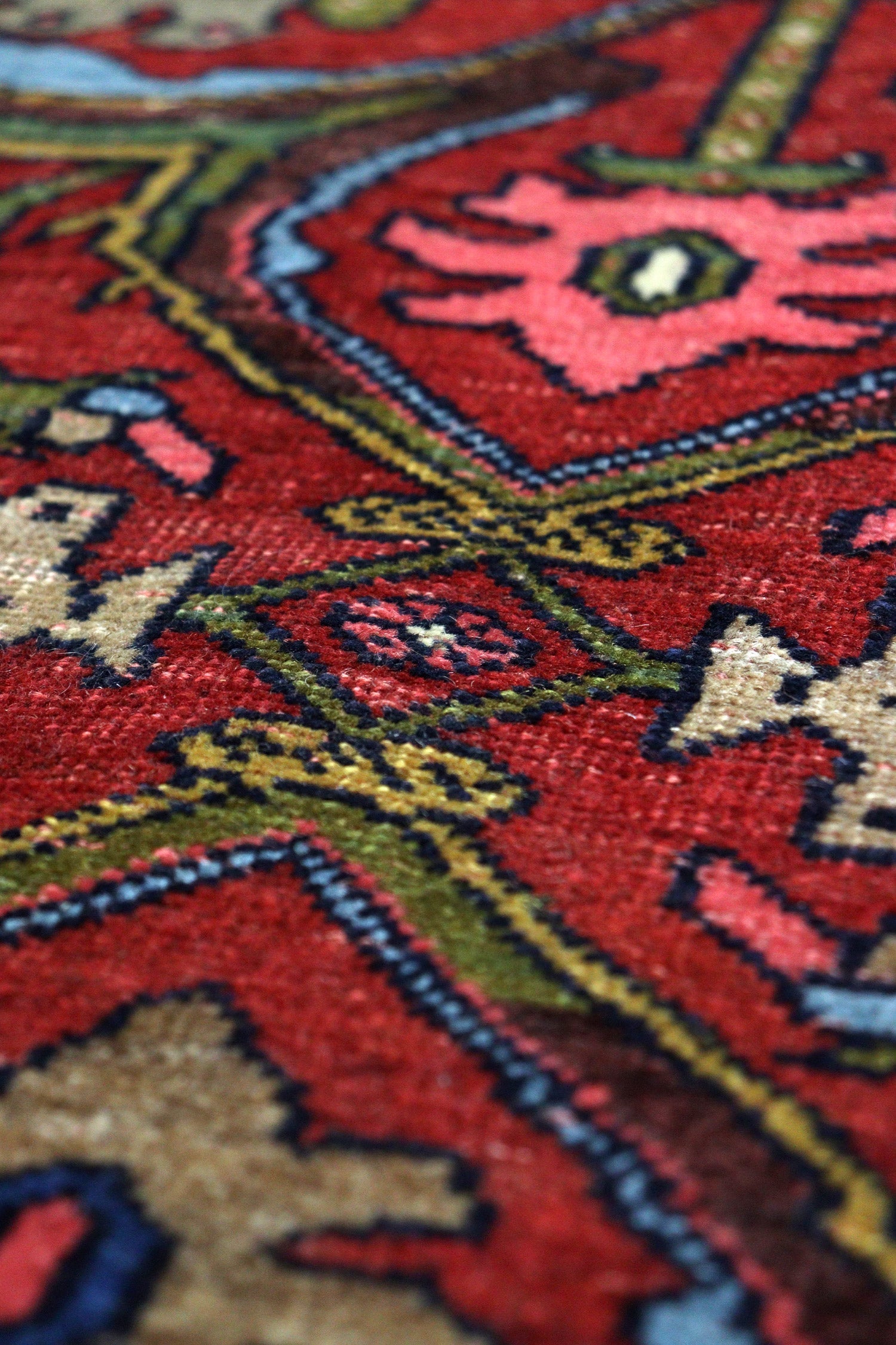 Handwoven Antique Bijar Tribal Rug - Traditional Persian Carpet JF8659 for Living Room, Bedroom & Home Decor