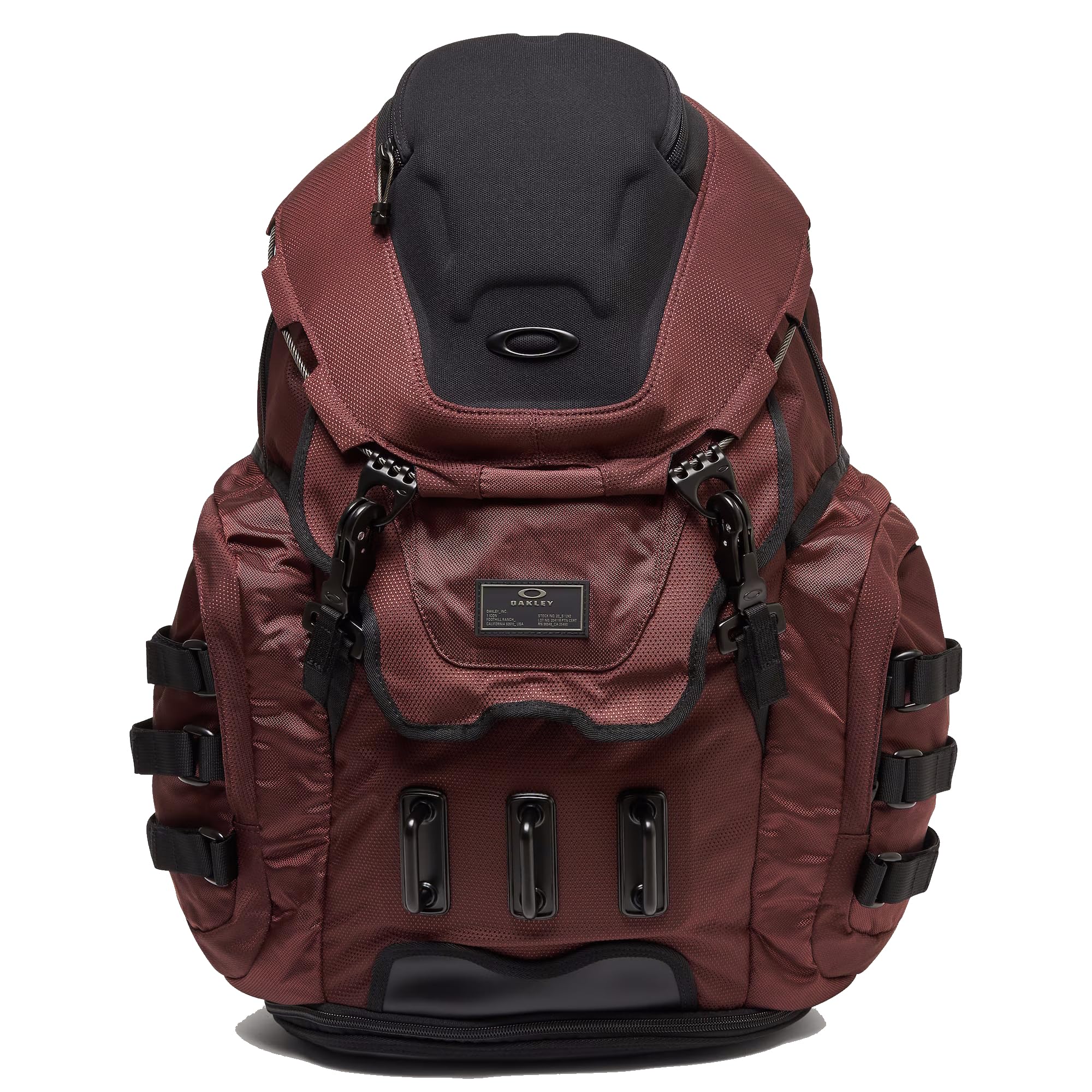Oakley Kitchen Sink Backpack - Large Capacity Durable Hiking Backpack for Men & Women, Water-Resistant Travel Backpack with Laptop Compartment (Grenache Red) - Perfect for Outdoor Adventures, Commuting & College