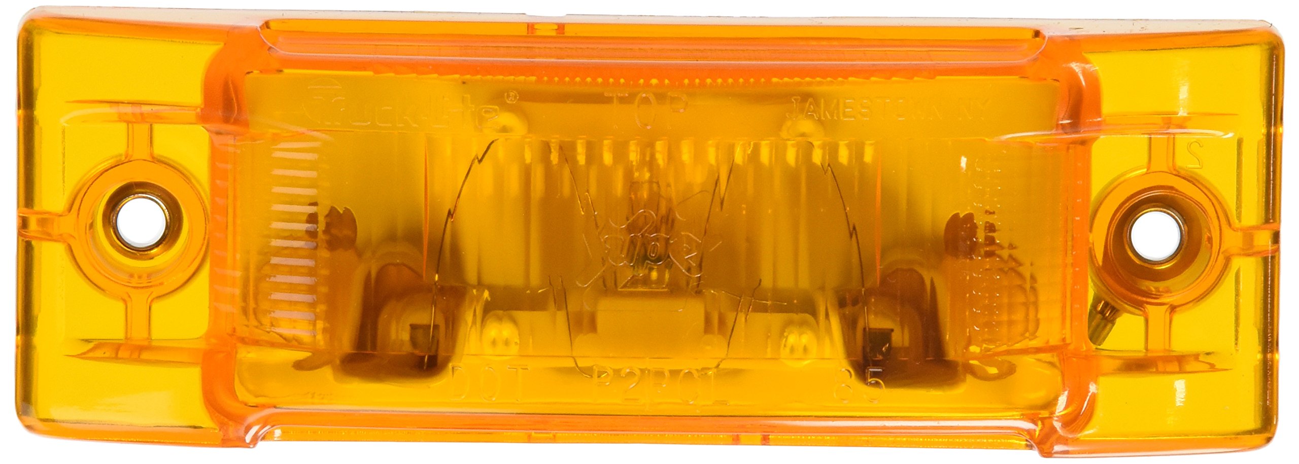 Truck-Lite 21001Y LED Clearance Marker Light - Heavy Duty Truck & Trailer Safety Lights for Night Driving & Road Visibility