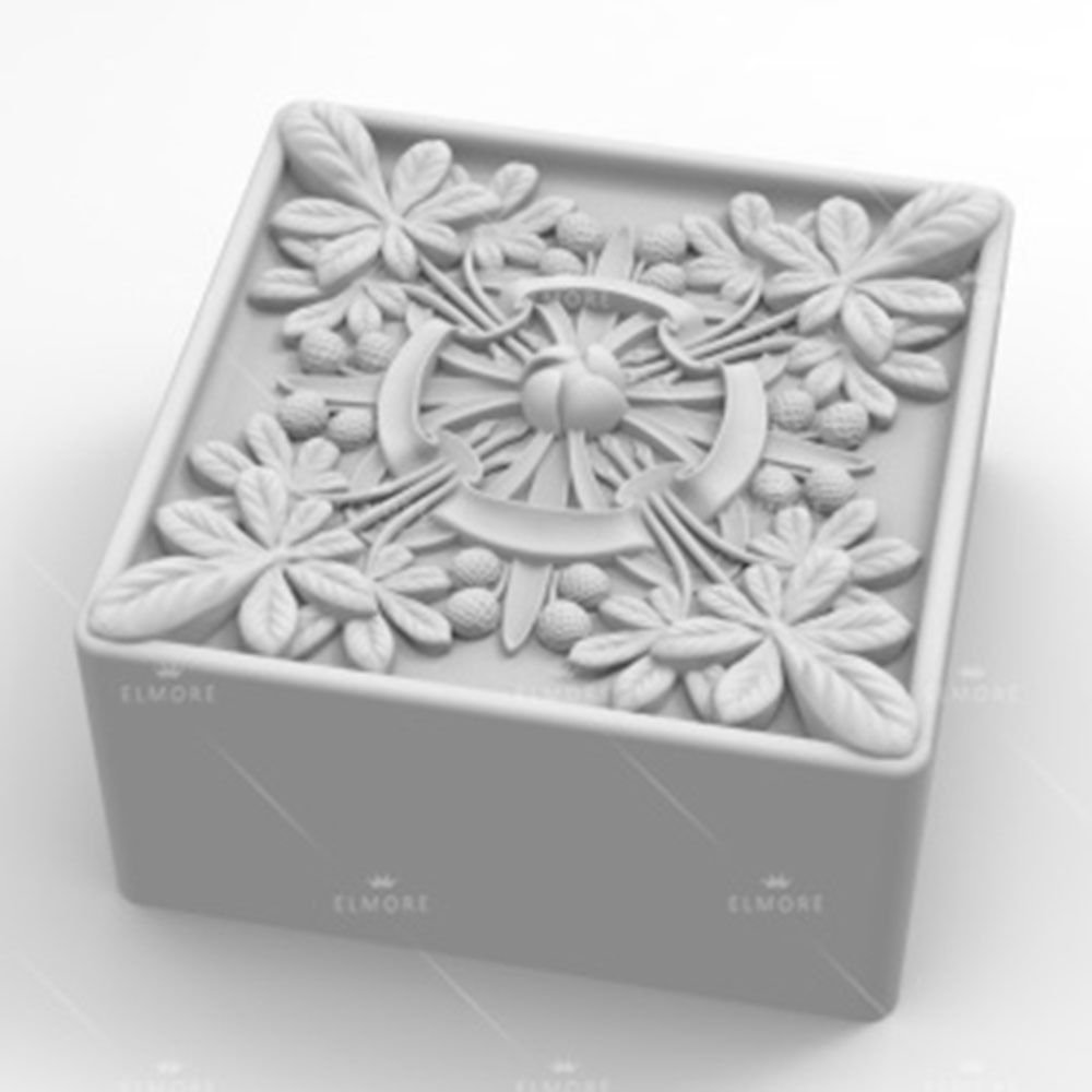 Premium Silicone Soap Molds for DIY Handmade Soap Making - 6 Cavity Craft Art Soap Molds (14221) - Perfect for Home Spa, Wedding Favors, and DIY Gifts