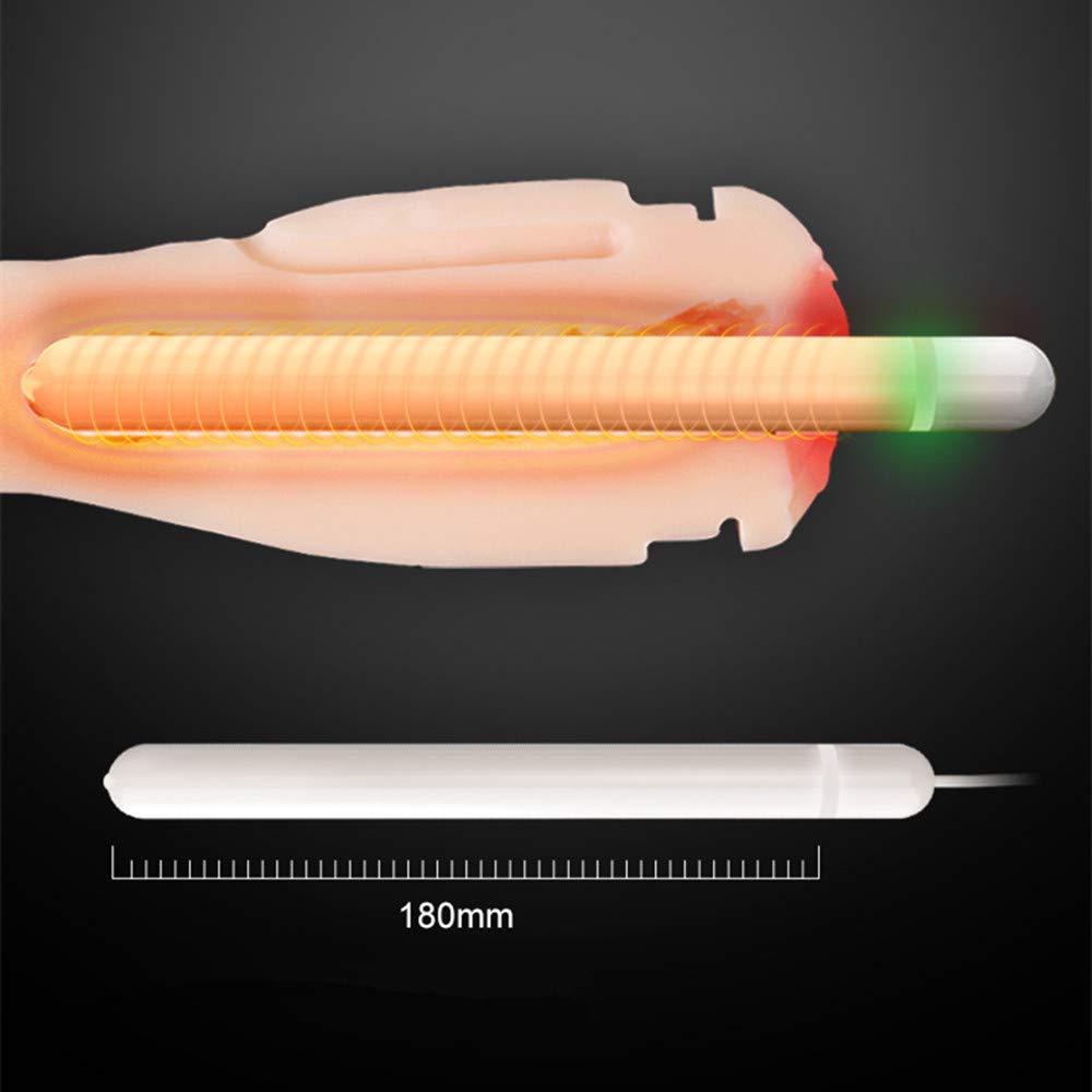 NUHUi UV LED Heating Rod - Portable Hand Warmer for Winter, Auto Temperature Control 42-52°C, 8.3 Inch Large Size with Built-in Lamp | Perfect for Outdoor Activities, Camping, and Cold Weather Use