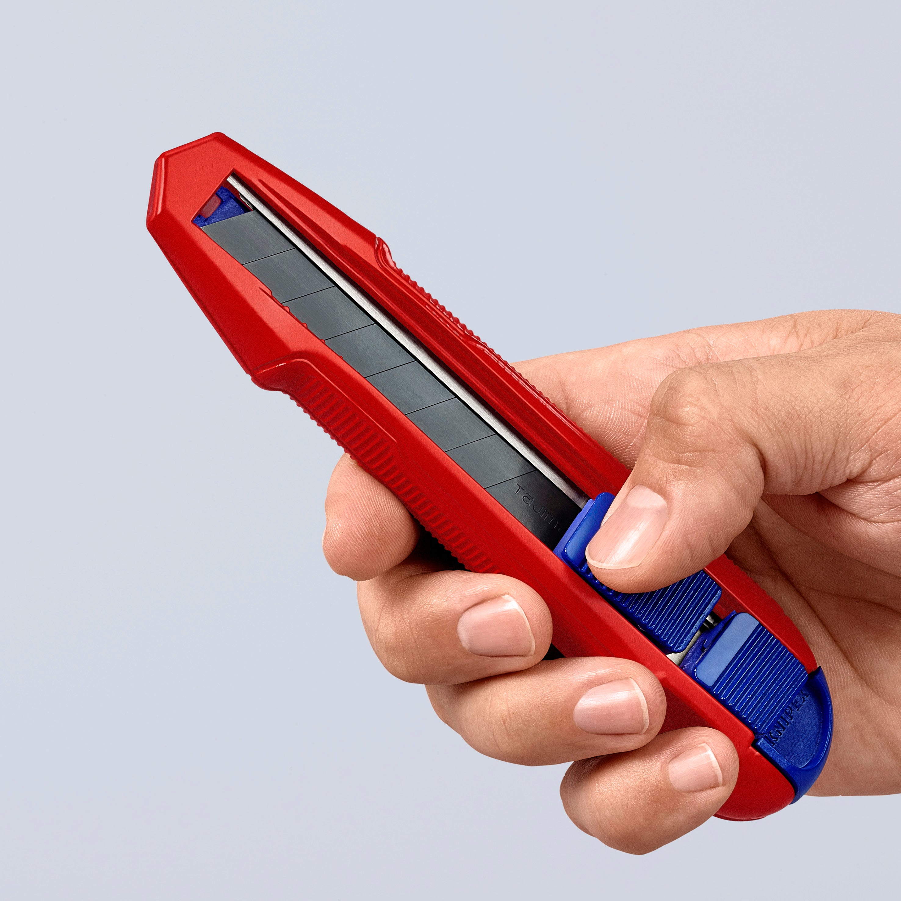 KNIPEX 9010165BKA 6-1/2 Inch Cutix Universal Snap Knife - Heavy Duty Utility Blade Cutter for Construction, DIY, and Craft Projects
