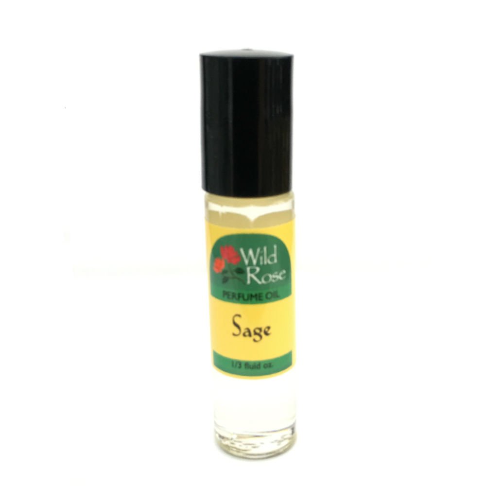 Pure Sage Body Oil for Relaxation & Skin Hydration - Natural Aromatherapy Massage Oil for Stress Relief & Moisturizing - Perfect for Spa, Yoga & Self-Care Rituals