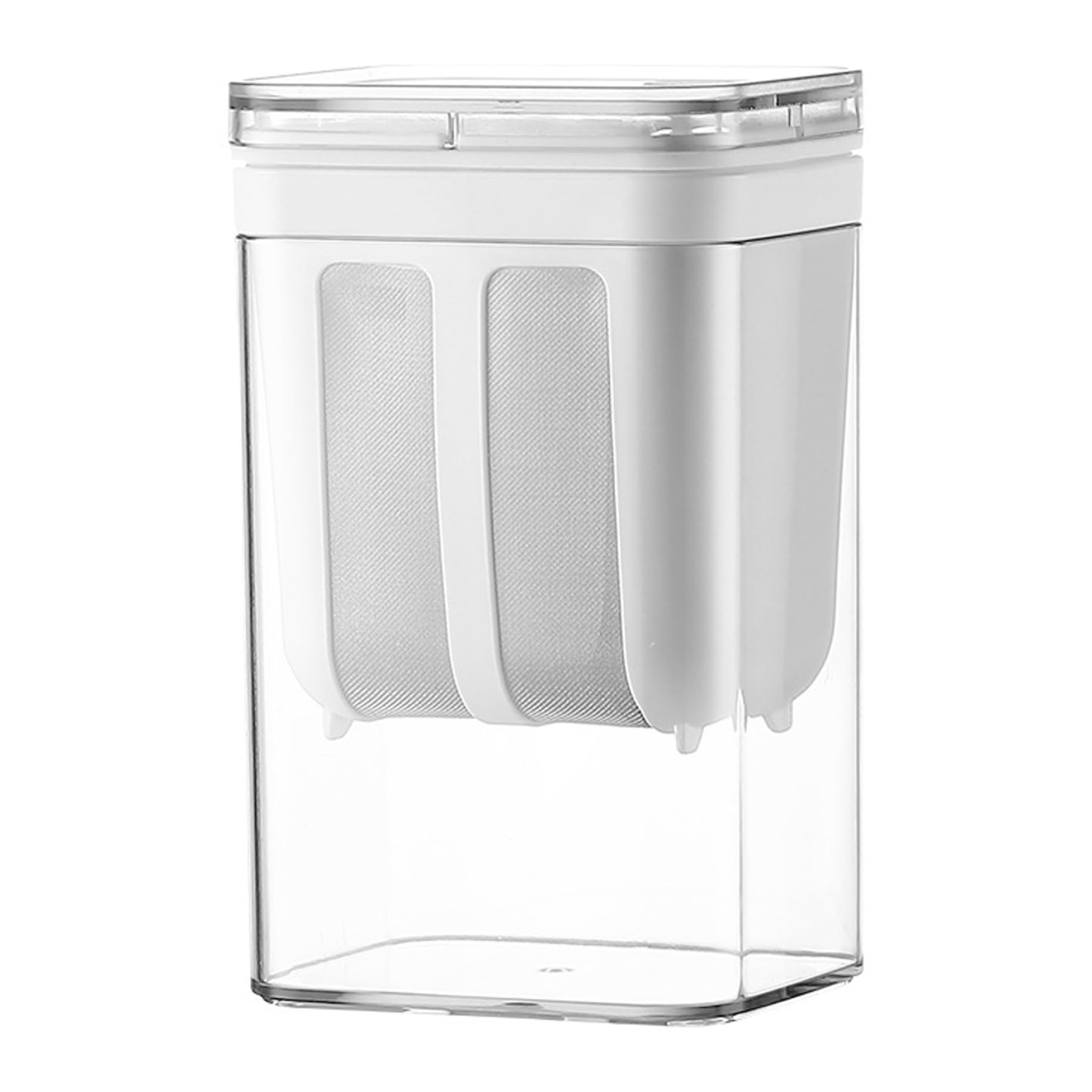 Premium 1100ml BPA-Free Yogurt Strainer & Cheese Maker with Fine Mesh - Leakproof Lid for Greek Yogurt, Nut Milk, Soy Milk - Perfect for Homemade Dairy & Vegan Recipes