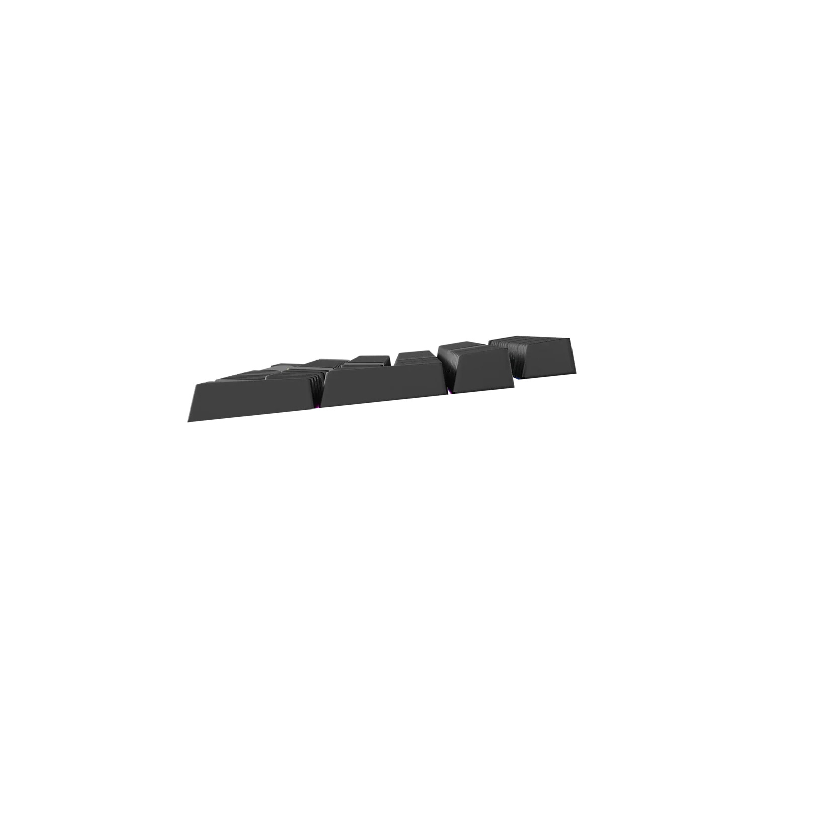 Backlit Black Keycaps for Mechanical Keyboards - US Layout - Perfect for Gaming & Typing in Low Light