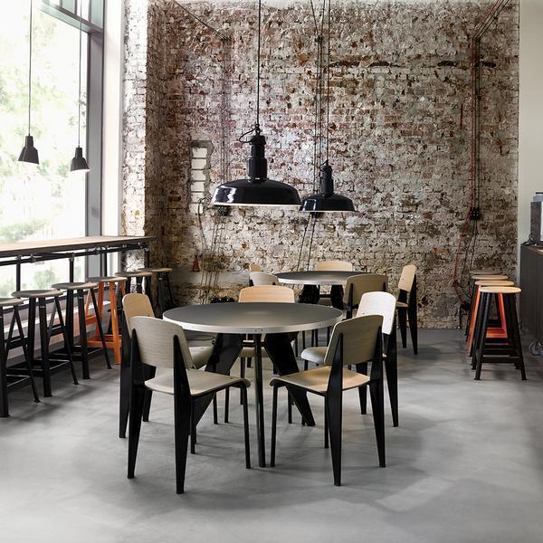 Vitra Gueridon Table - Modern Round Side Table for Living Room, Bedroom & Office - Stylish & Functional Home Decor Accent Piece