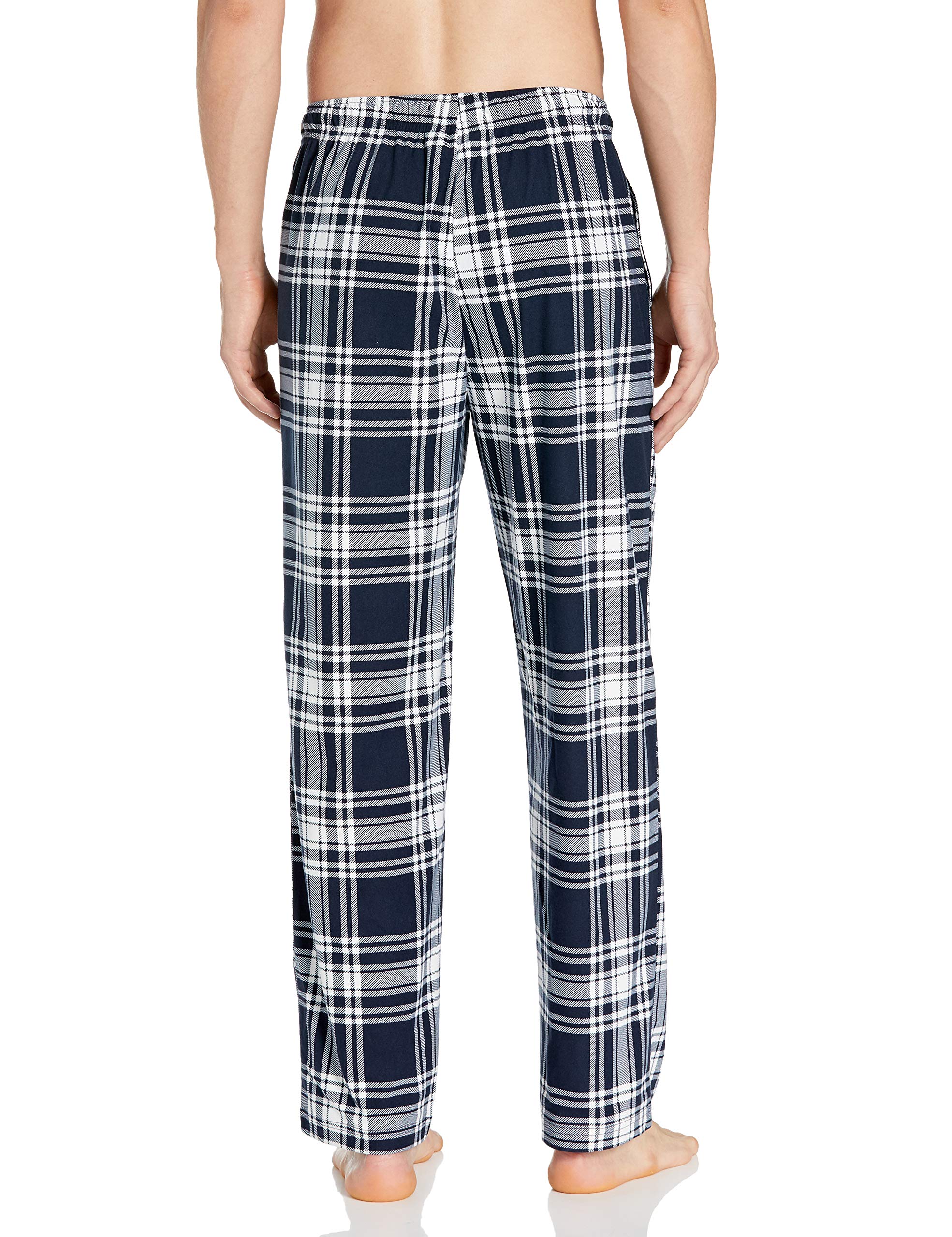 Nautica Men's Cozy Fleece Knit Sleep Pants - Soft Lounge Pajama Bottoms for Relaxing at Home & Sleeping - Perfect for Winter Comfort & Lounging