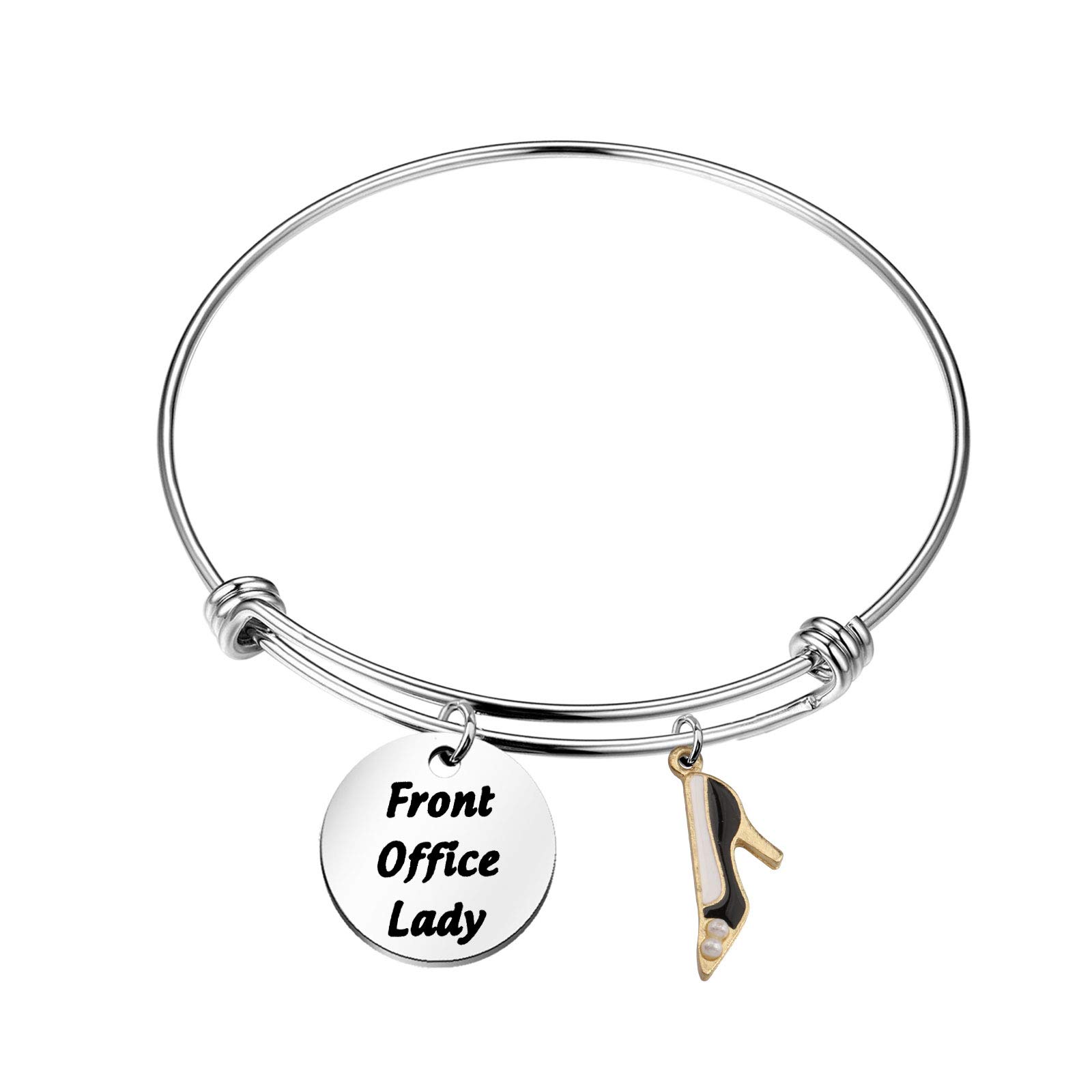SEIRAA Elegant Front Desk Admin Bracelet - Perfect Gift for Receptionists & Office Workers - Stylish Jewelry for Professional Women | Ideal for Corporate Gifts, Office Wear & Special Occasions