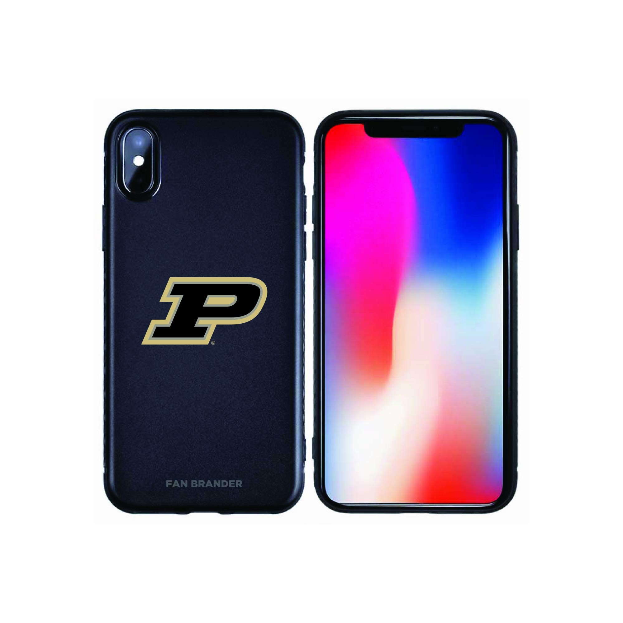 NCAA Licensed Fan Brander Phone Case for Apple iPhone - Durable Protective Cover for Sports Enthusiasts & Game Day Supporters