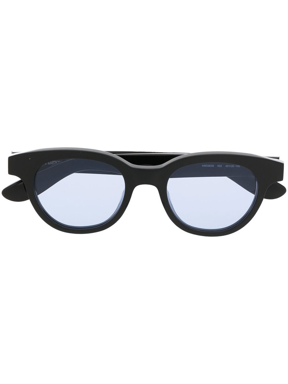 Alexander McQueen Black Sunglasses for Women & Men - Luxury Designer Shades for Fashion, Travel & Outdoor Activities