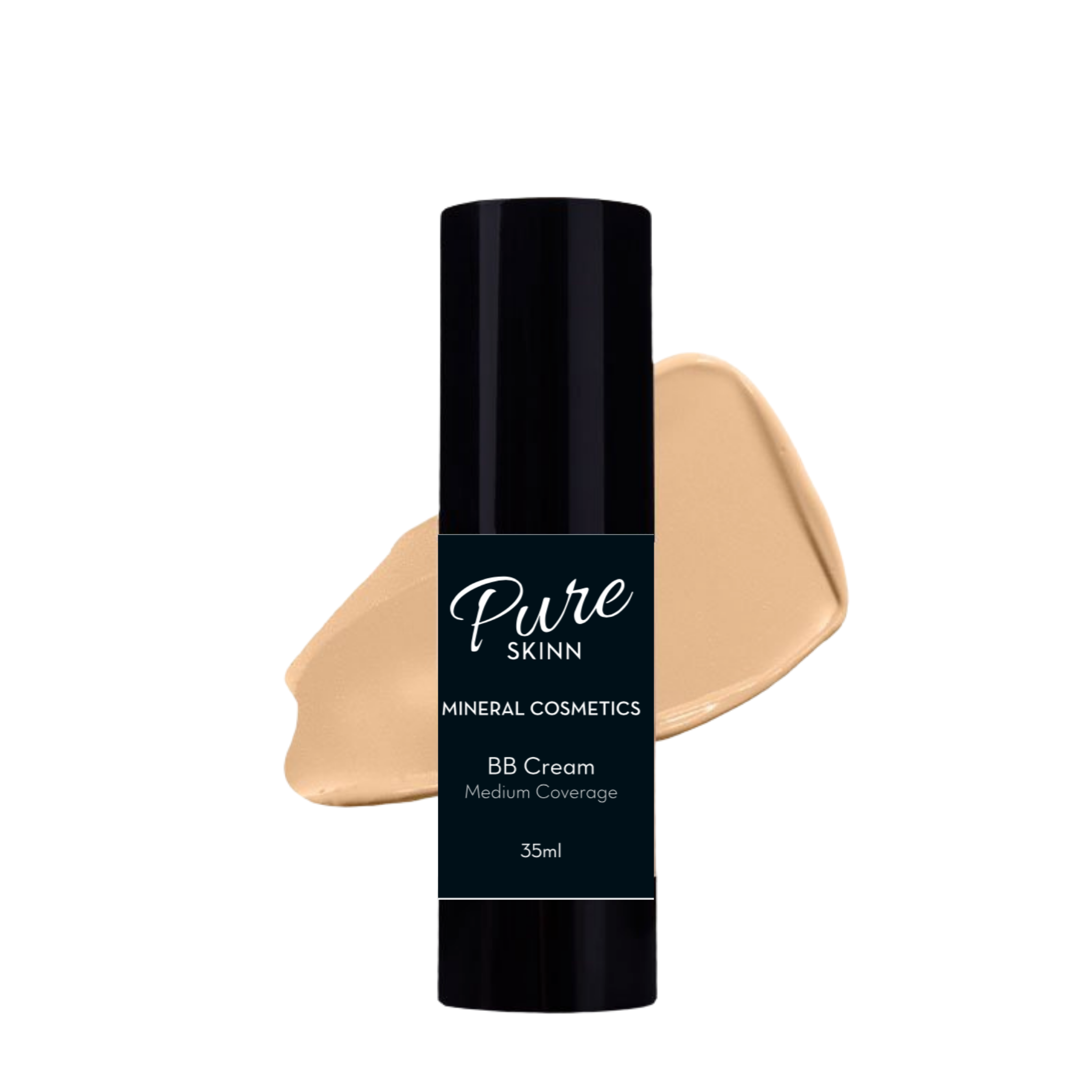 Natural Mineral BB Cream with SPF 30 - Lightweight Foundation & Sun Protection for Daily Makeup | Perfect for Sensitive Skin & Everyday Wear