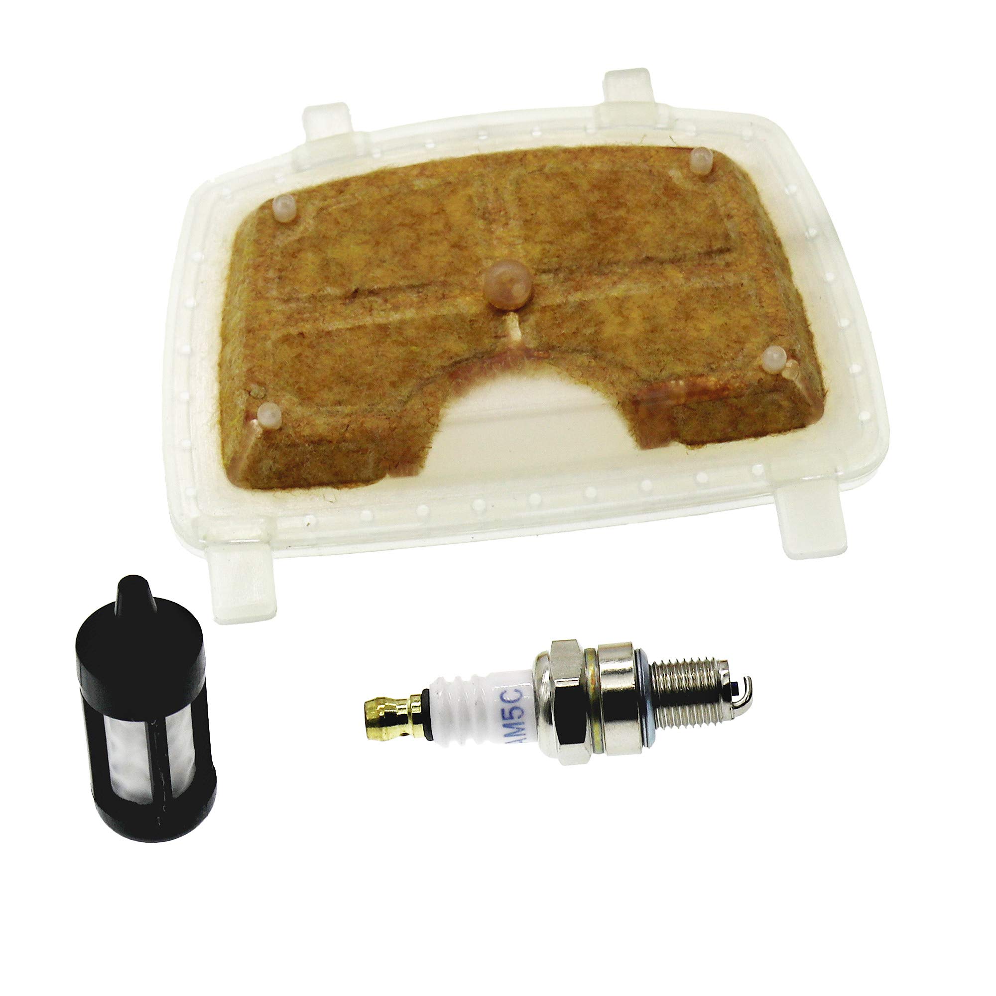STIHL MS171 MS181 Chainsaw Air Filter, Fuel Filter & Spark Plug Replacement Kit – Compatible with STIHL MS170 MS180 – Perfect for Maintenance & Performance Tuning