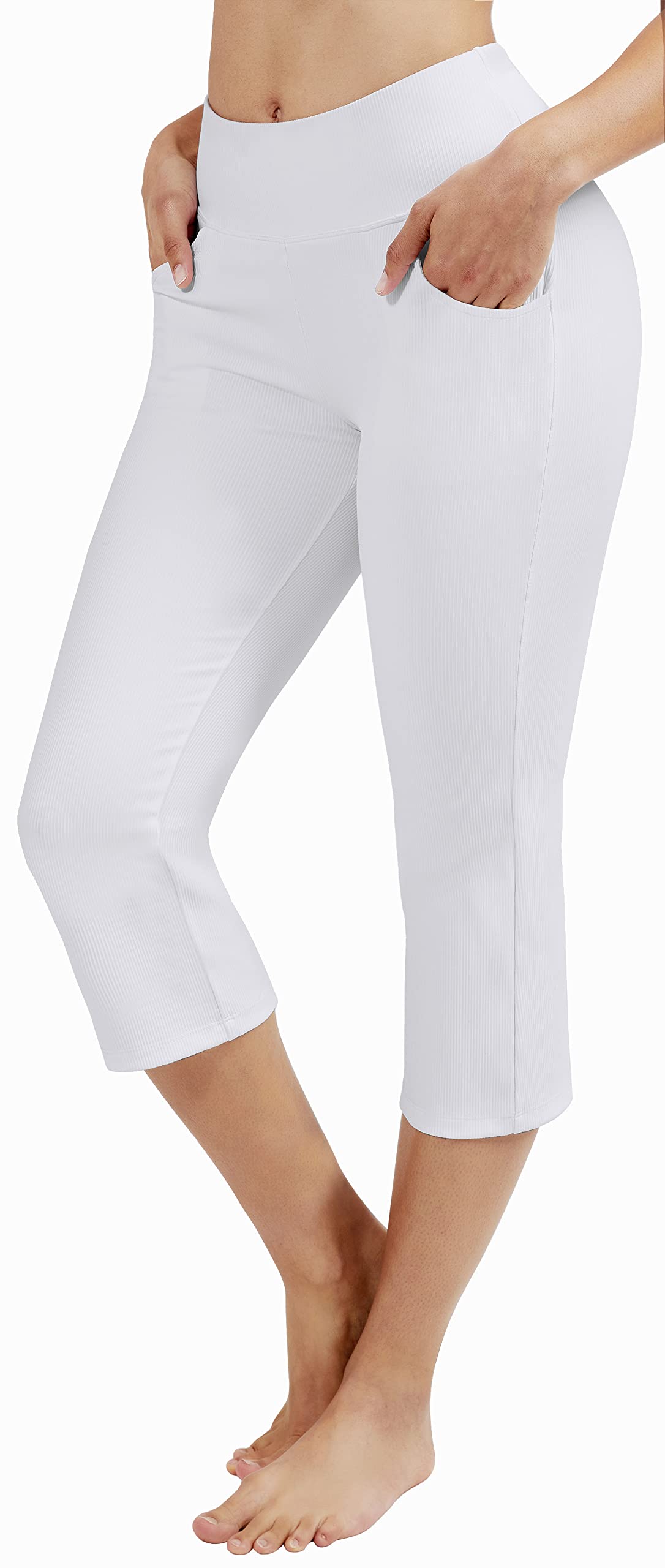 Ewedoos Women's High Waisted Bootcut Yoga Pants with Pockets - Bootleg Workout & Lounge Pants for Yoga, Gym & Everyday Wear