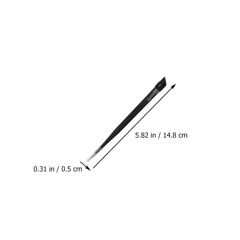 3Pcs Rhinestone Tweezers for Nails - Precision Jewel & Crystal Applicator Tool for Nail Art, Ingrown Hair, and Eyebrow Grooming - Perfect for DIY Manicures and Professional Salon Use