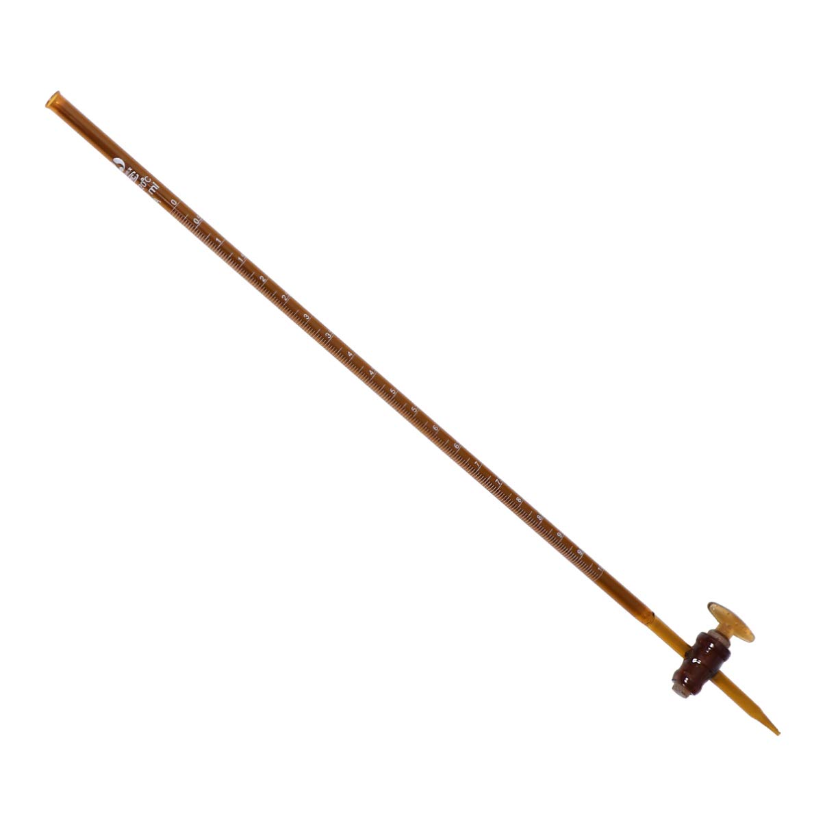 1pc Burette - High Precision Glass Burette for Chemical Labs, Classroom Experiments, Titration, and Scientific Research | Laboratory Glassware & Chemistry Apparatus