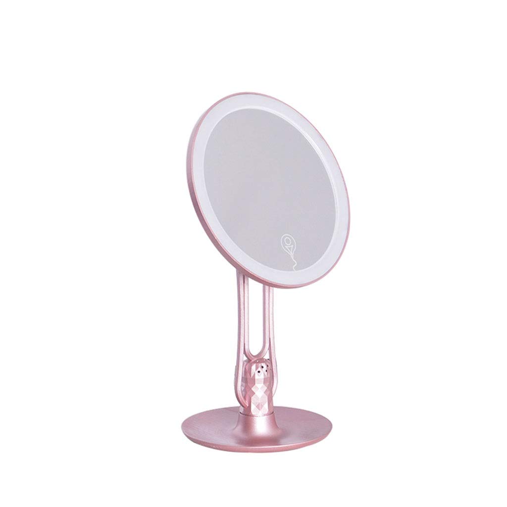 LED Vanity Mirror with Aromatherapy - 3 Color Dimmable Natural Light, Touch Screen Makeup Mirror for Home & Travel | Perfect for Makeup Application, Skincare Routine & Salon Use (Color B)