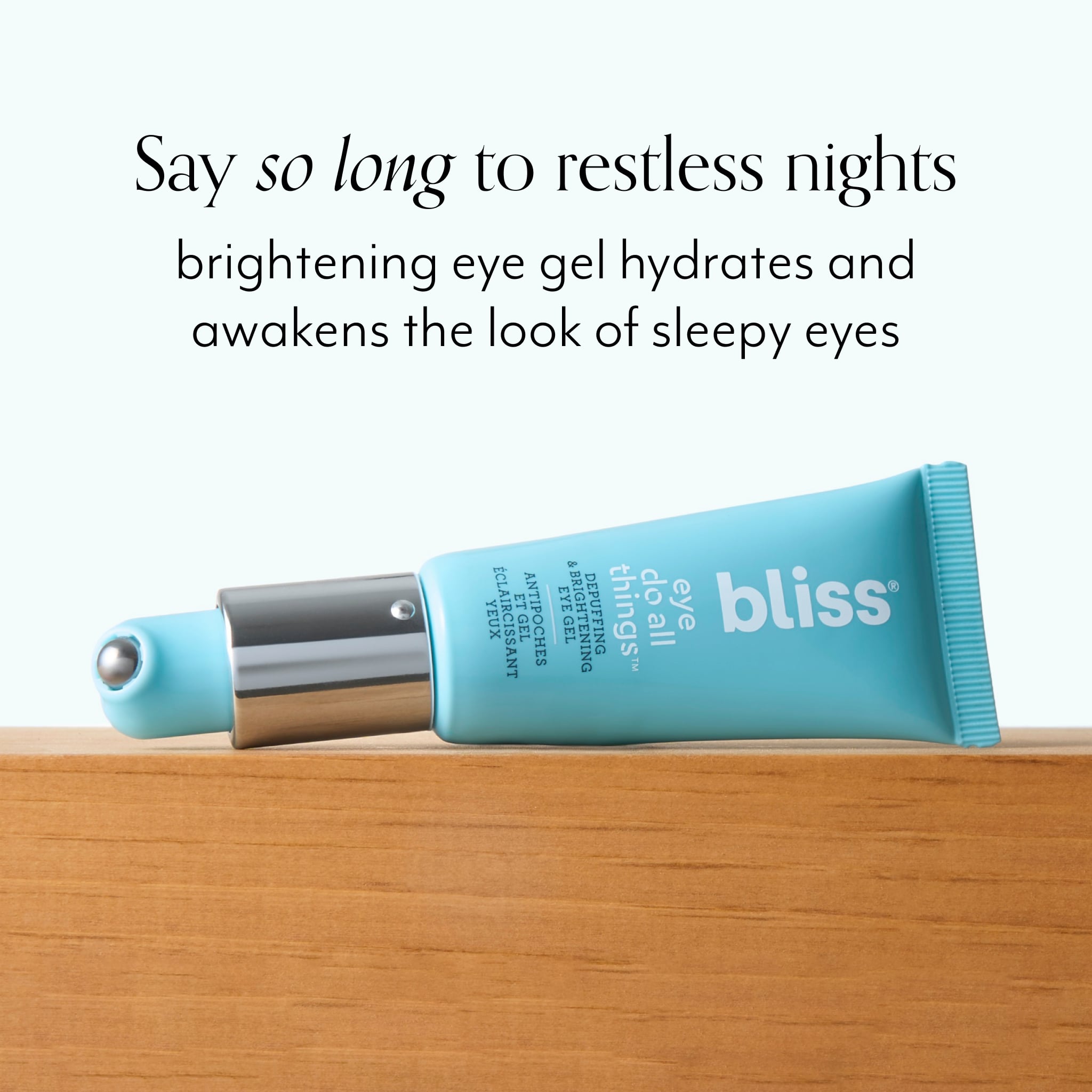 Brightening Eye Gel for Dark Circles & Puffiness - Hydrating Under Eye Treatment for Dark Circles, Wrinkles & Bags - Perfect for Morning & Night Skincare Routine