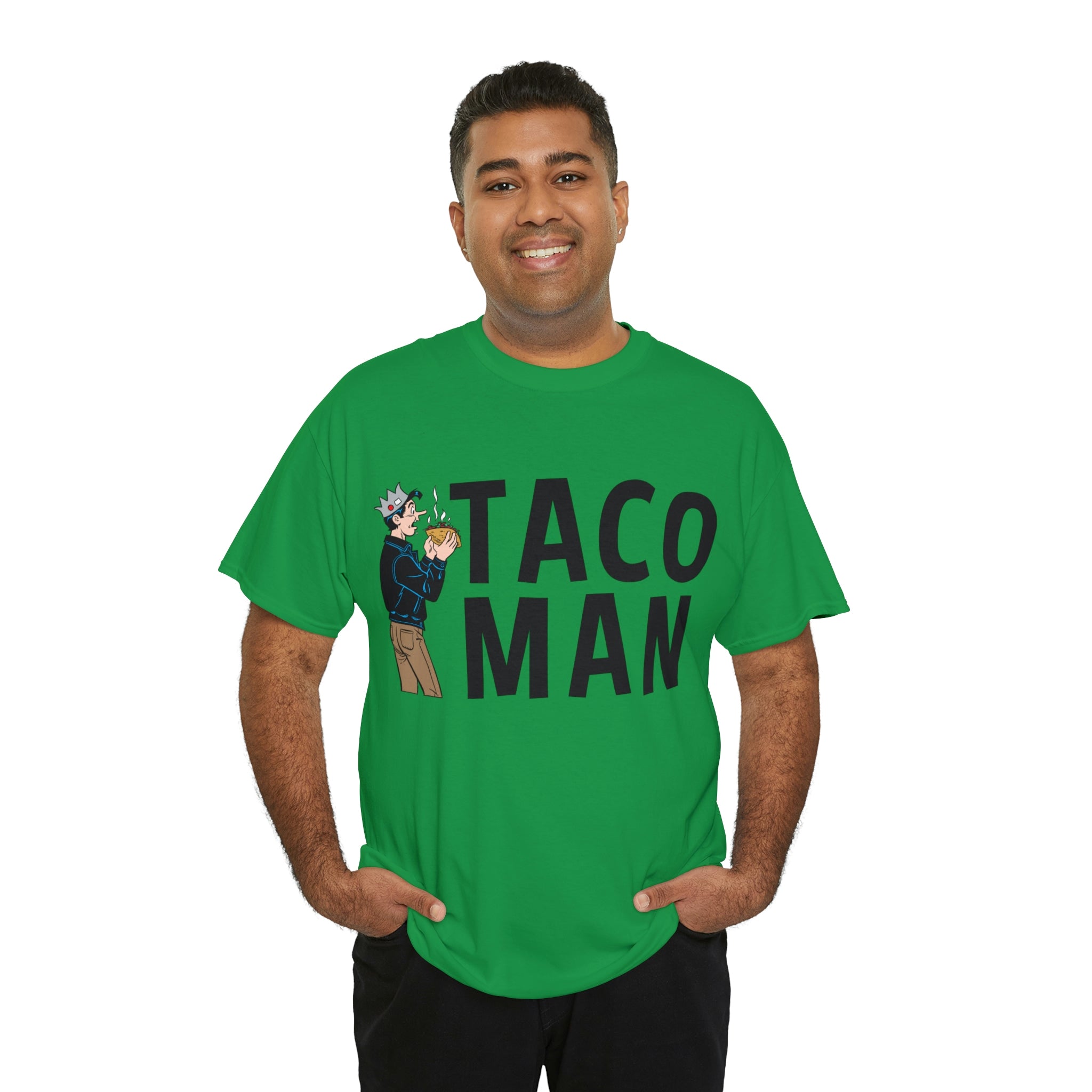 Jughead Taco Man Graphic T-Shirt | Unisex Heavy Cotton Tee for Men & Women | Perfect for Casual Wear, Comic Conventions & Pop Culture Fans