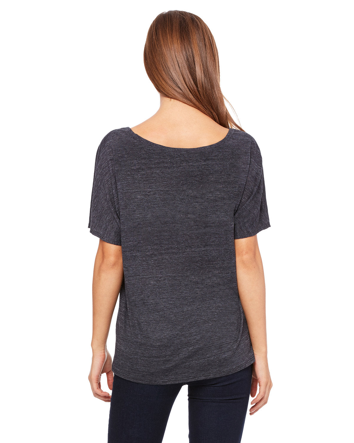 Bella + Canvas 8816 Women's Soft Slouchy Scoop Neck T-Shirt - Comfortable Casual Tee for Everyday Wear, Lounge, and Outfits