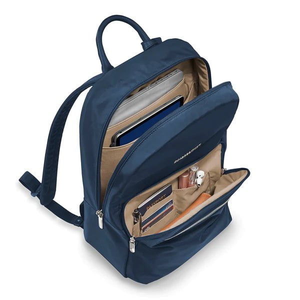 Briggs & Riley Rhapsody Essential Backpack - Durable Laptop Backpack for Work & Travel - Water-Resistant Business Backpack with USB Charging Port - Perfect for Commuting, Office & College Students