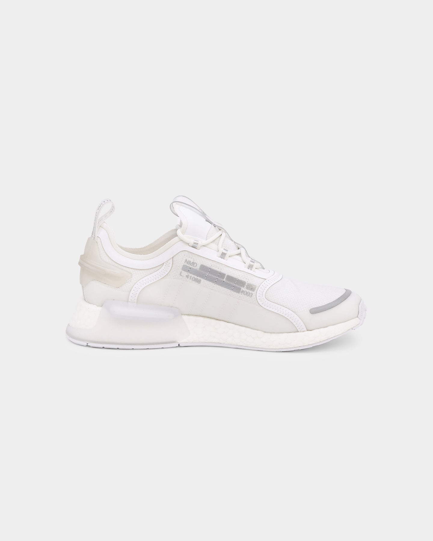 Adidas Women's NMD_V3 Running Shoes - White & Grey Sneakers for Women | Comfortable Athletic Shoes for Jogging, Gym & Casual Wear